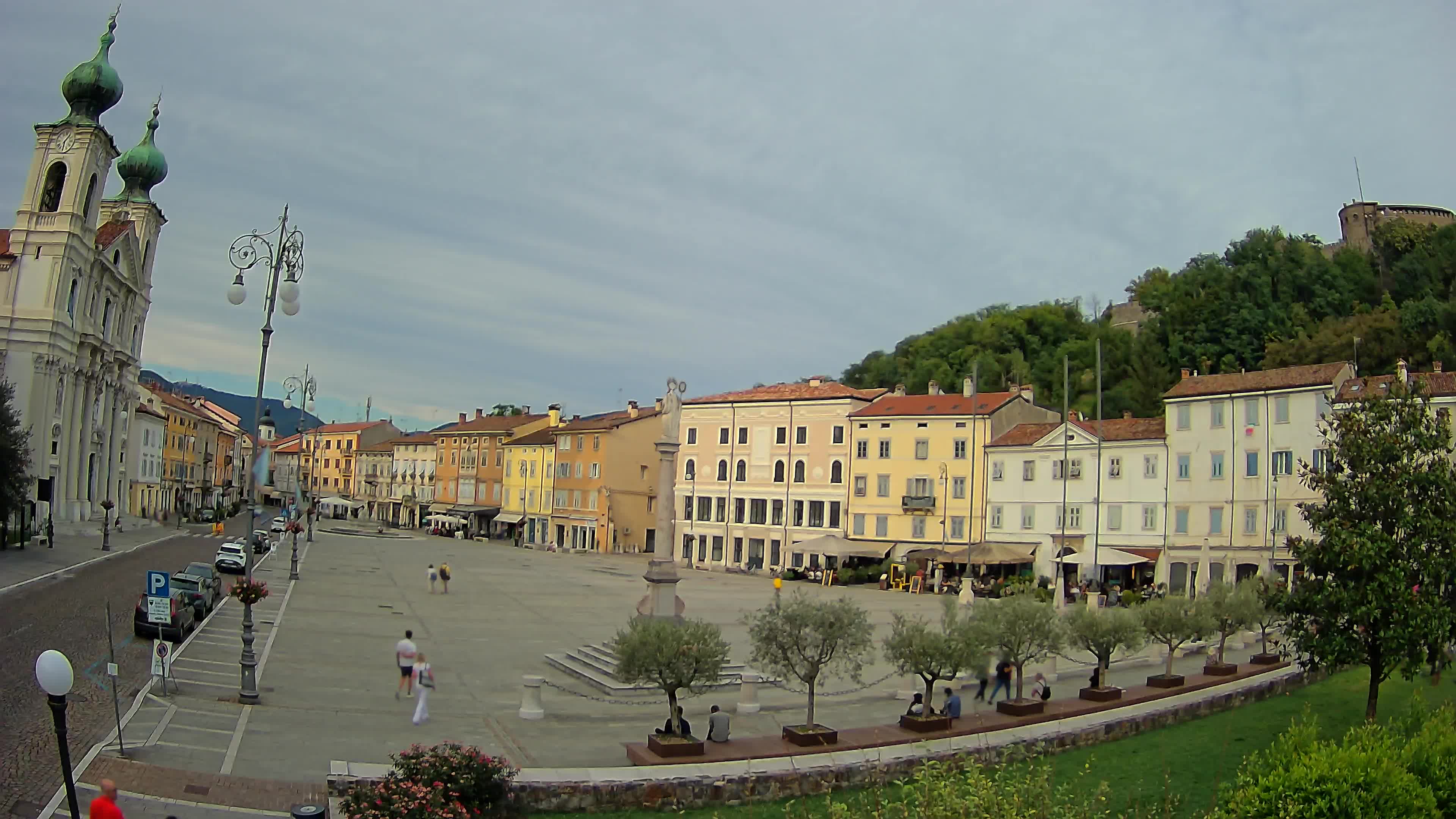 Webcam Gorizia Vittoria square – Church of st. Ignazio