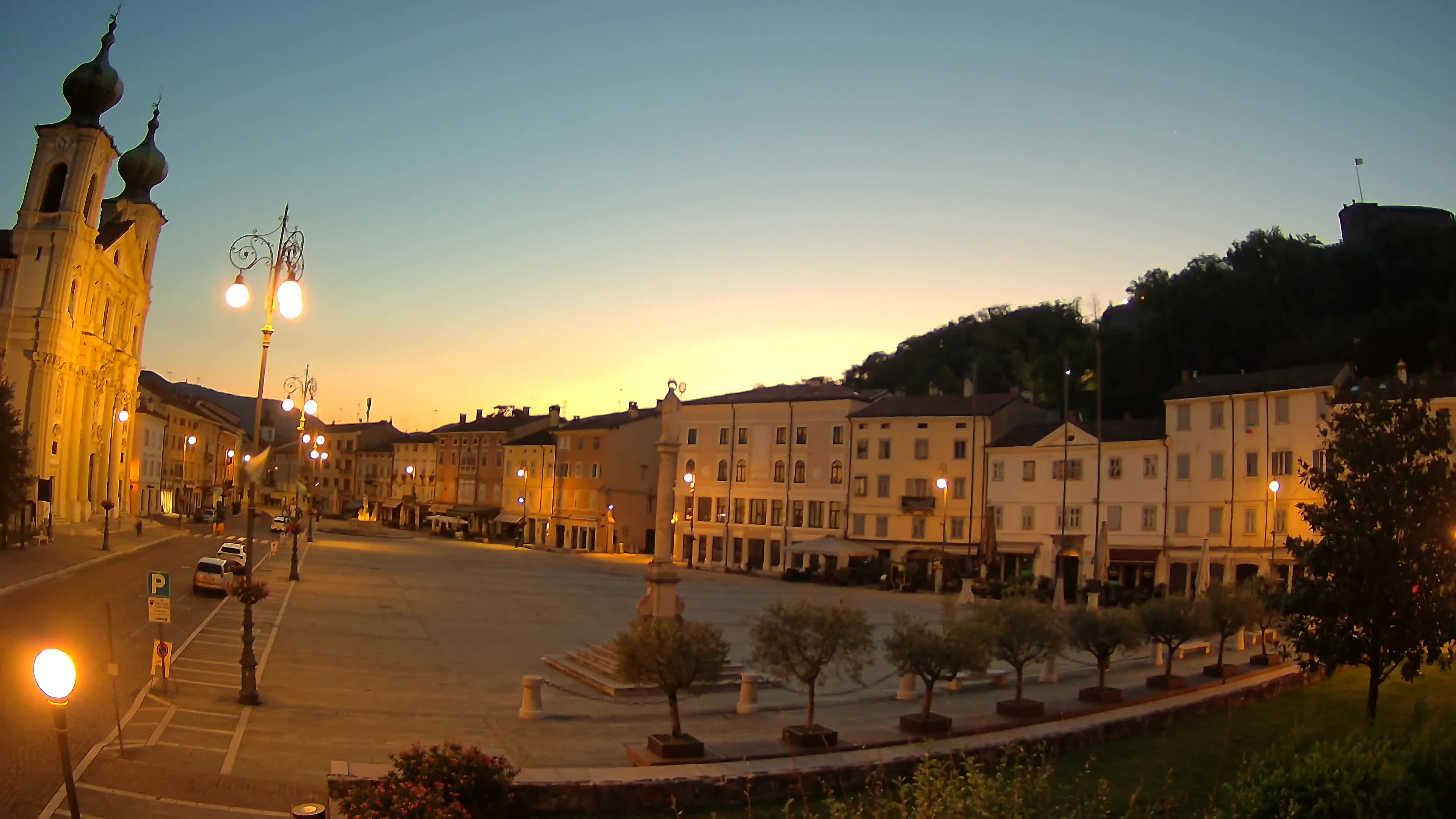 Webcam Gorizia Vittoria square – Church of st. Ignazio
