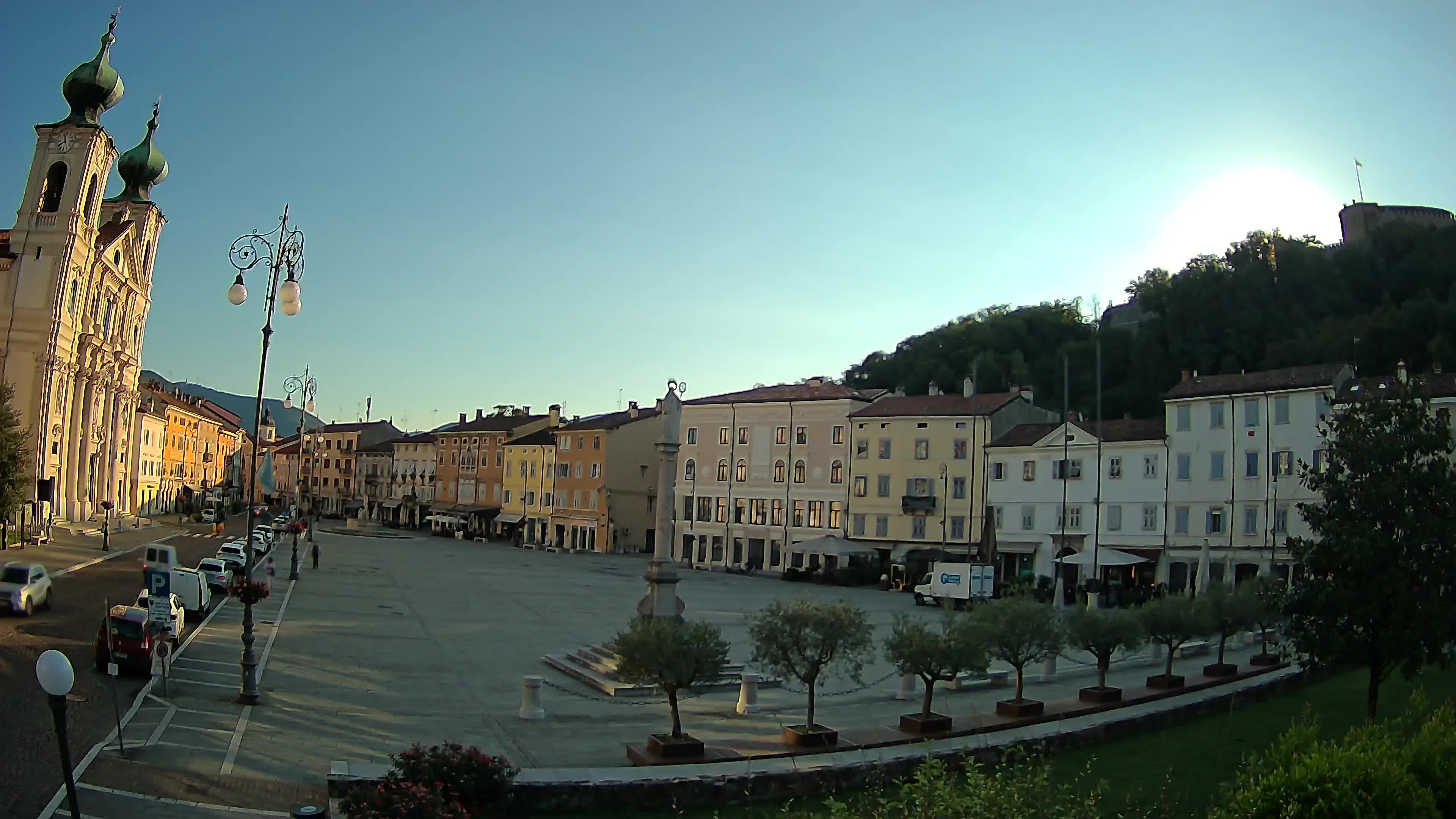 Webcam Gorizia Vittoria square – Church of st. Ignazio