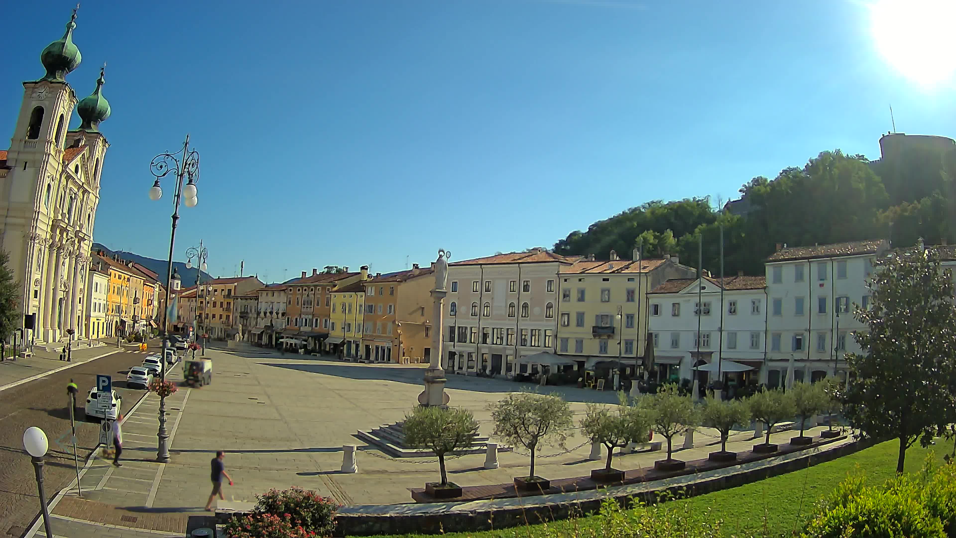 Webcam Gorizia Vittoria square – Church of st. Ignazio