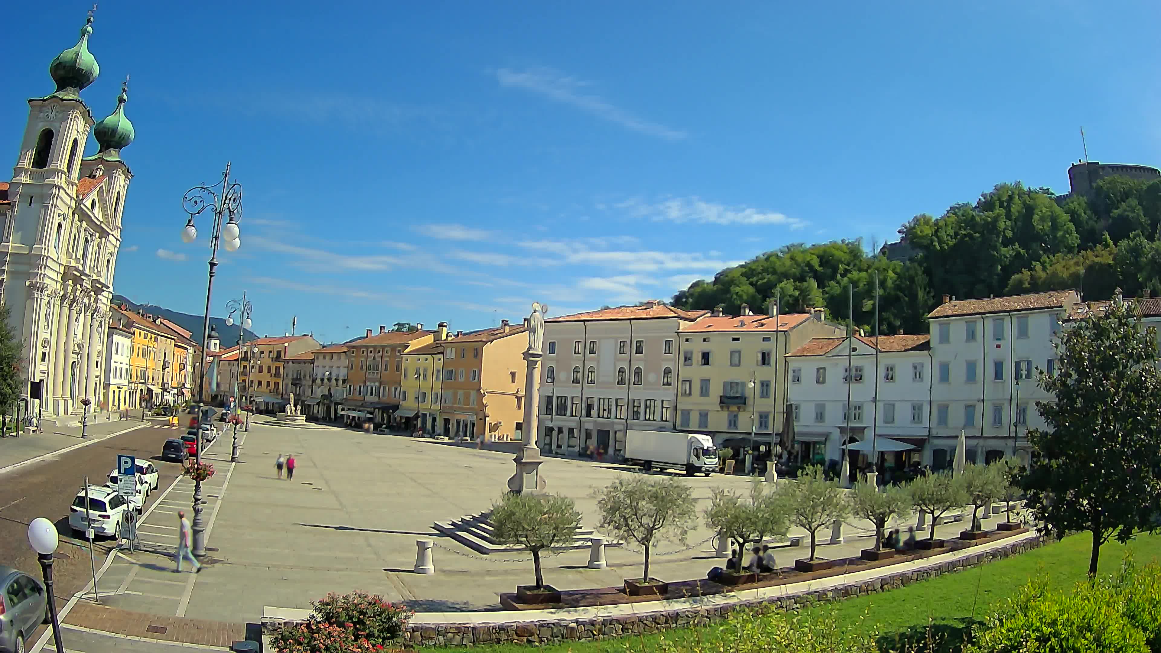 Webcam Gorizia Vittoria square – Church of st. Ignazio
