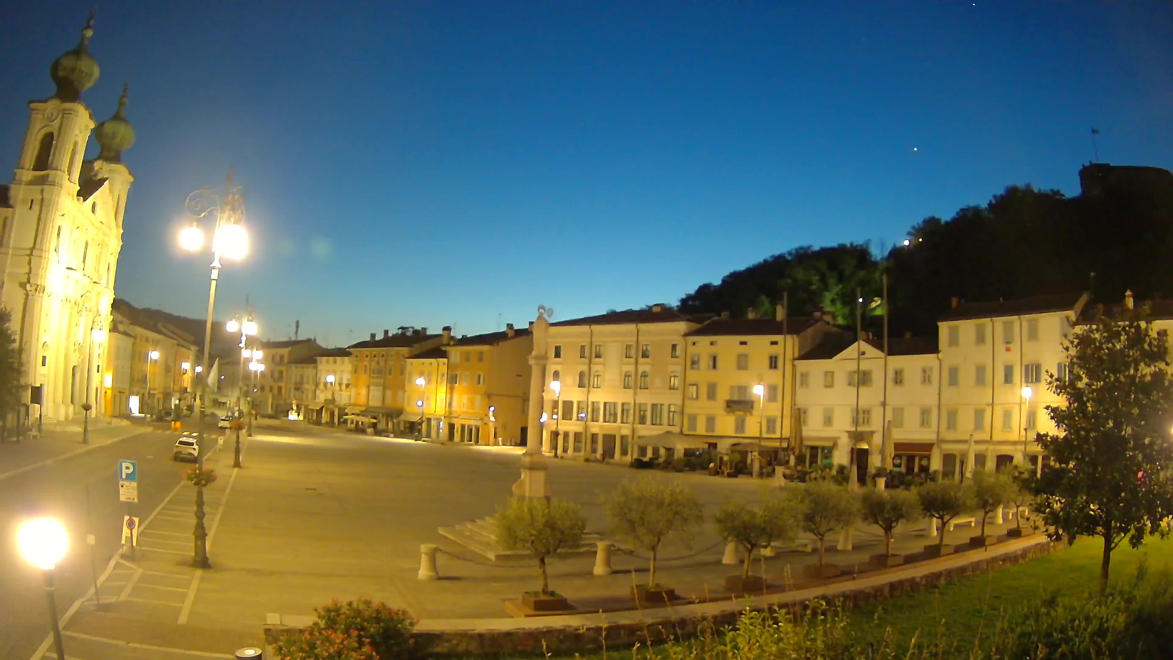 Gorizia – Place Vittoria – église st. Ignazio