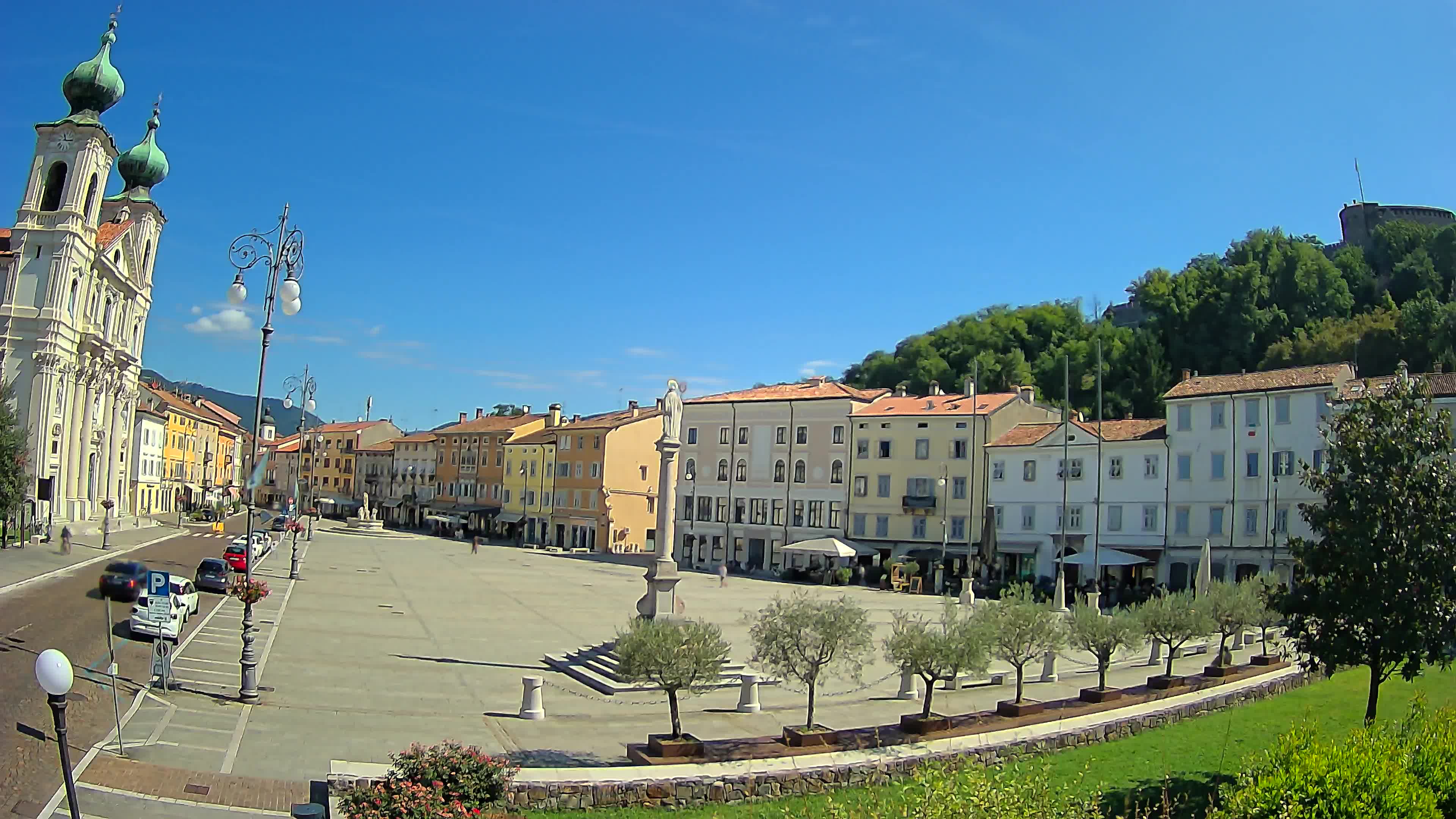 Webcam Gorizia Vittoria square – Church of st. Ignazio