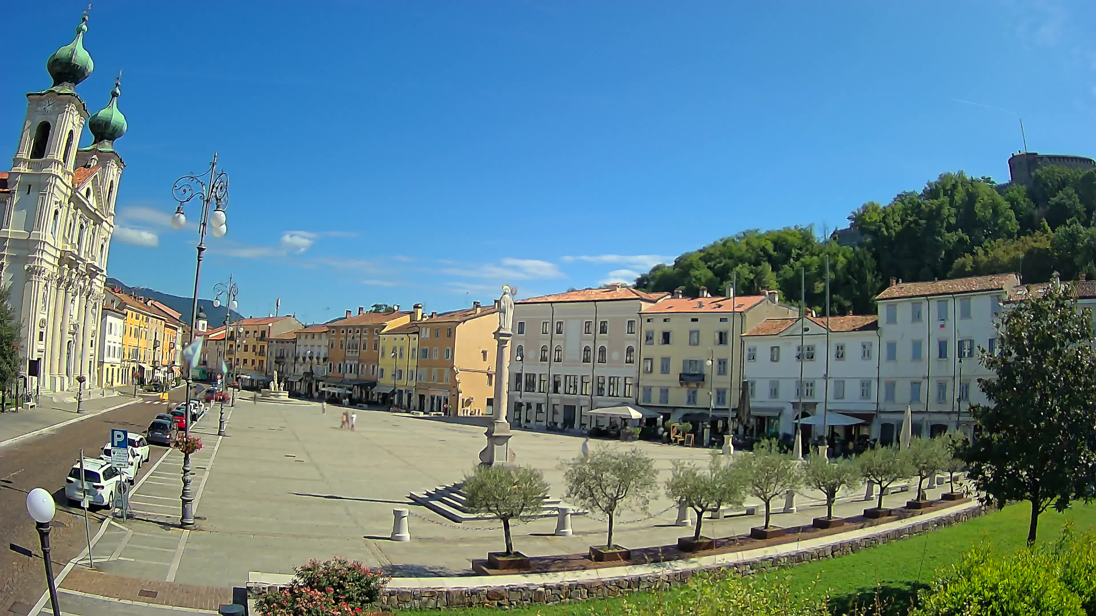 Webcam Gorizia Vittoria square – Church of st. Ignazio