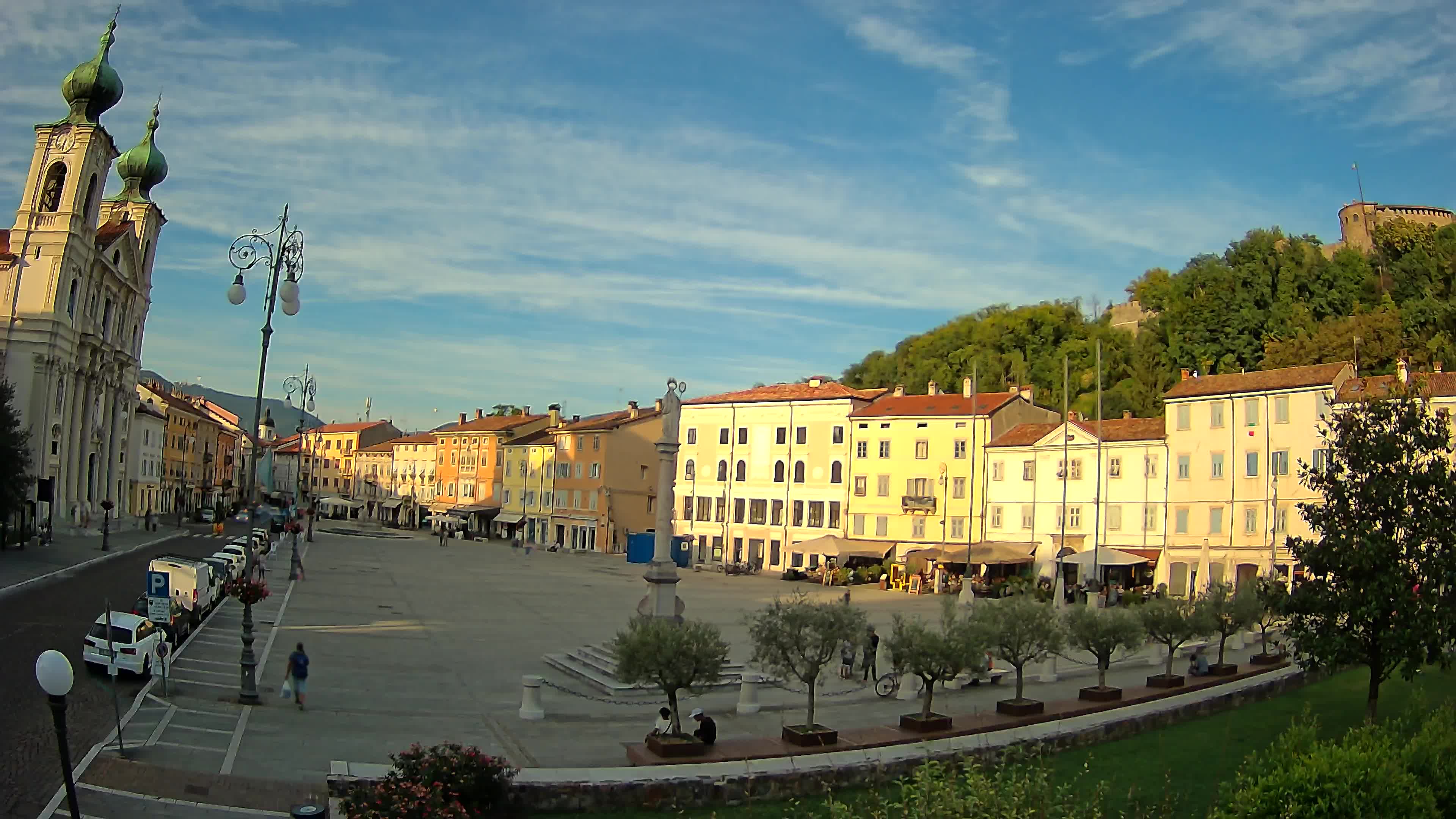Webcam Gorizia Vittoria square – Church of st. Ignazio