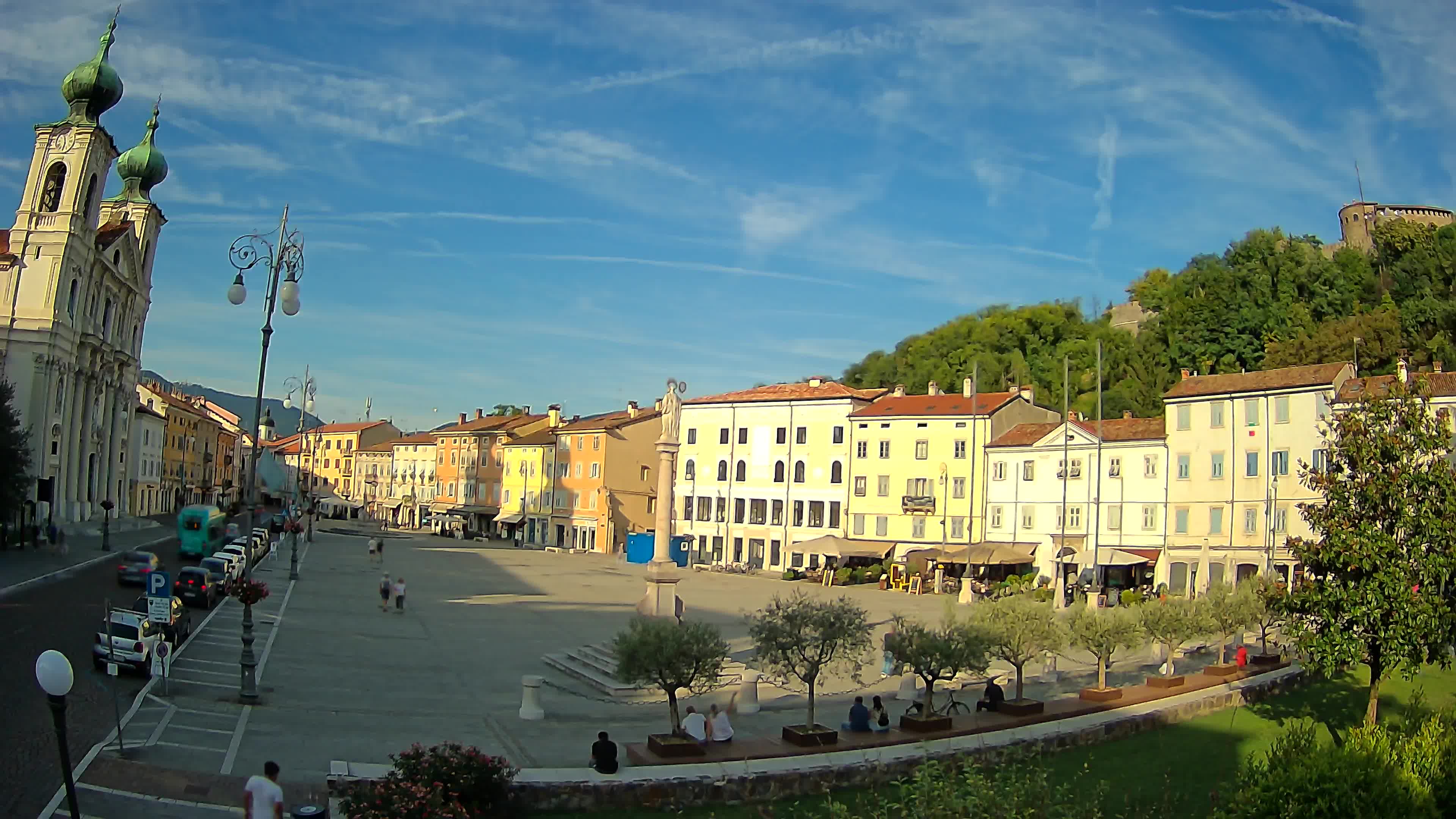 Webcam Gorizia Vittoria square – Church of st. Ignazio