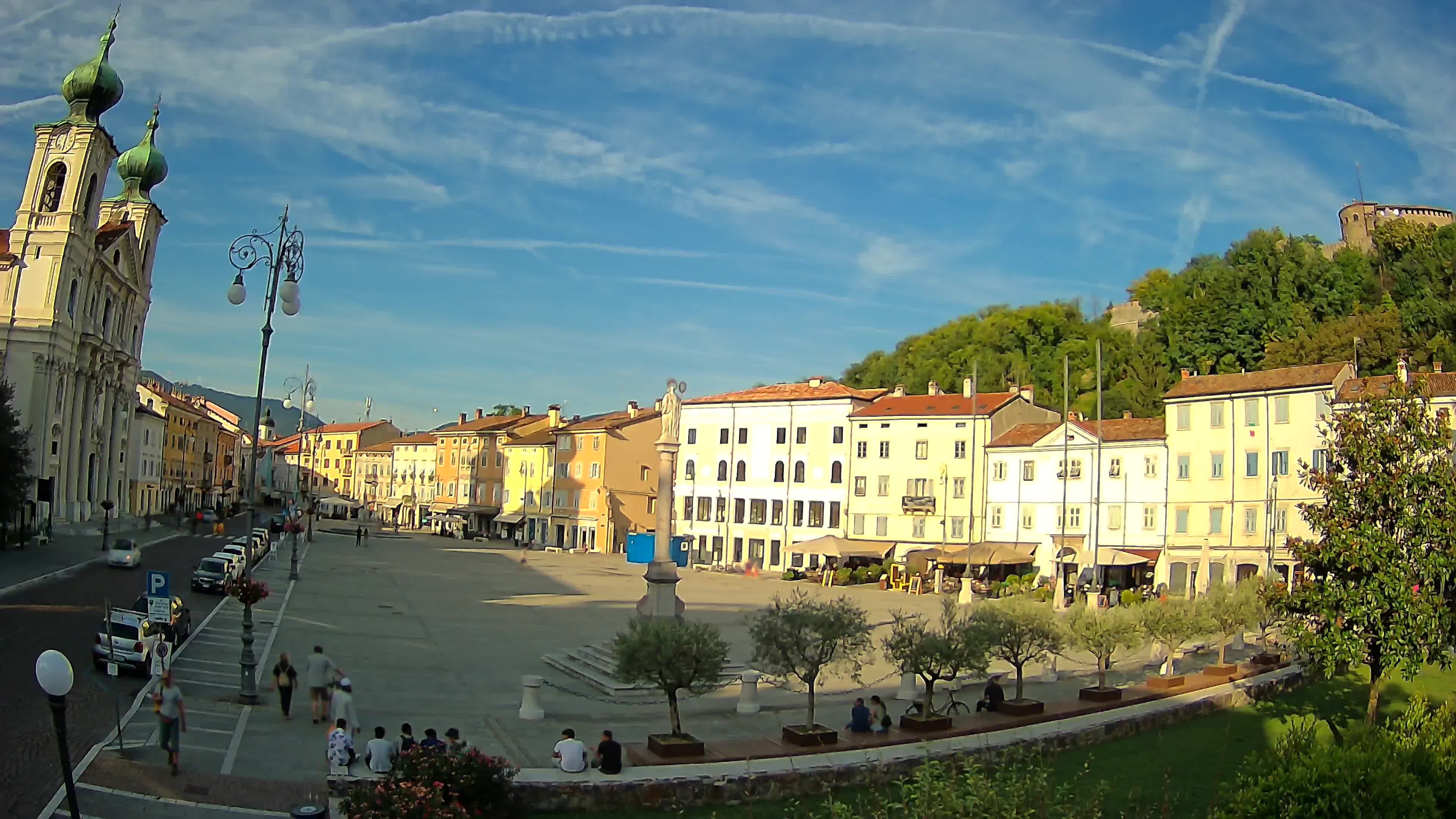 Webcam Gorizia Vittoria square – Church of st. Ignazio