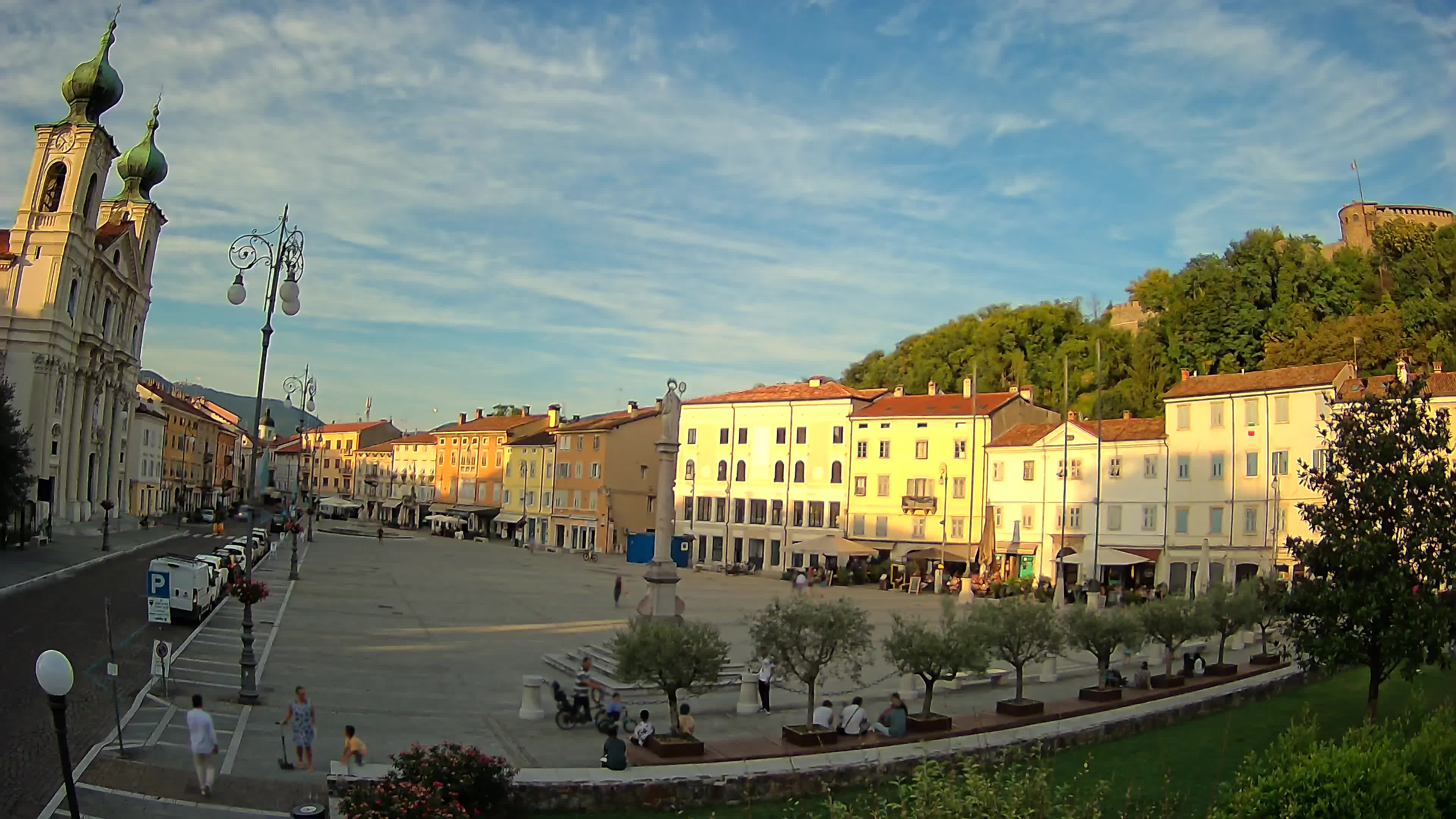 Gorizia – Place Vittoria – église st. Ignazio