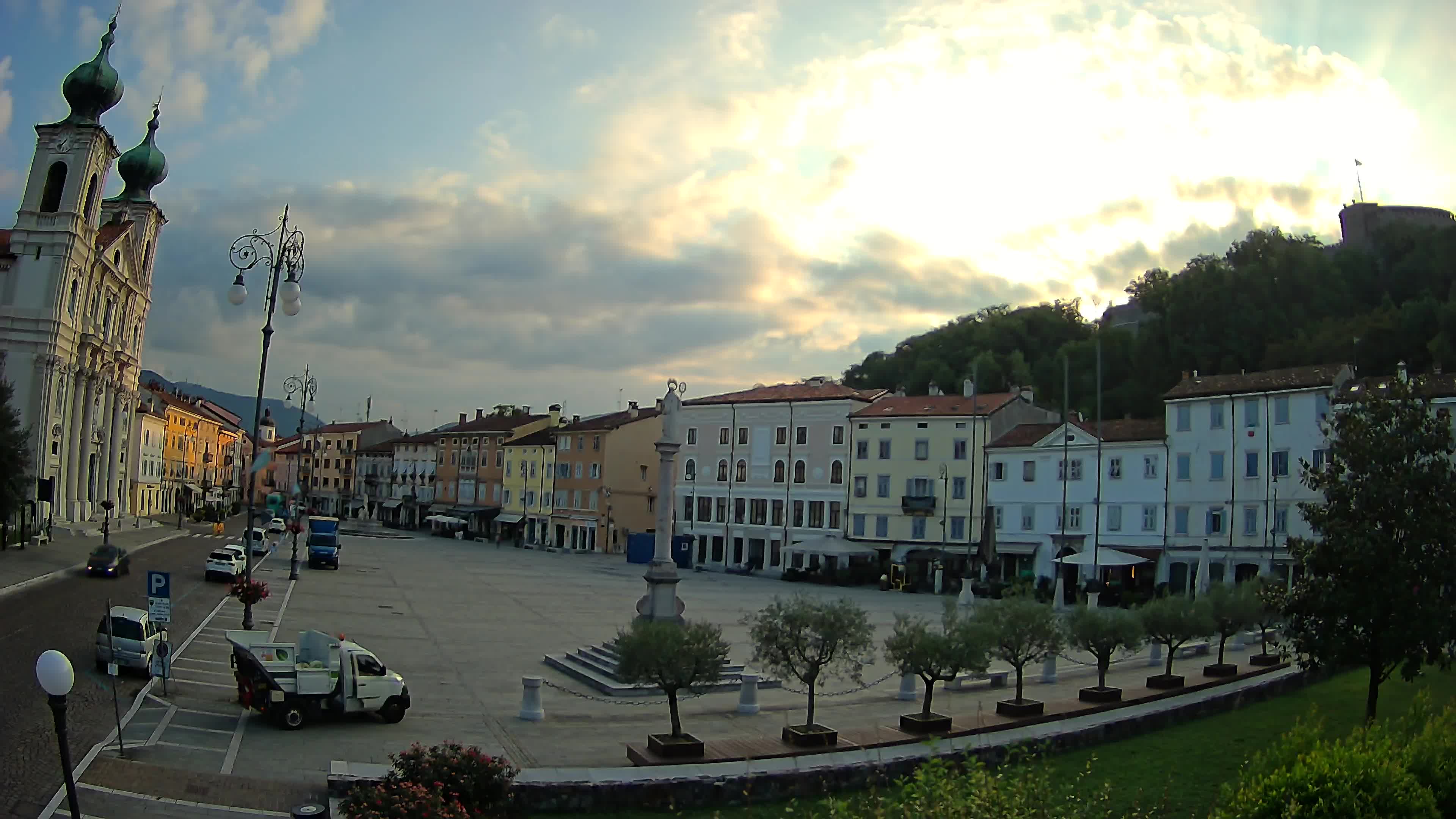 Webcam Gorizia Vittoria square – Church of st. Ignazio