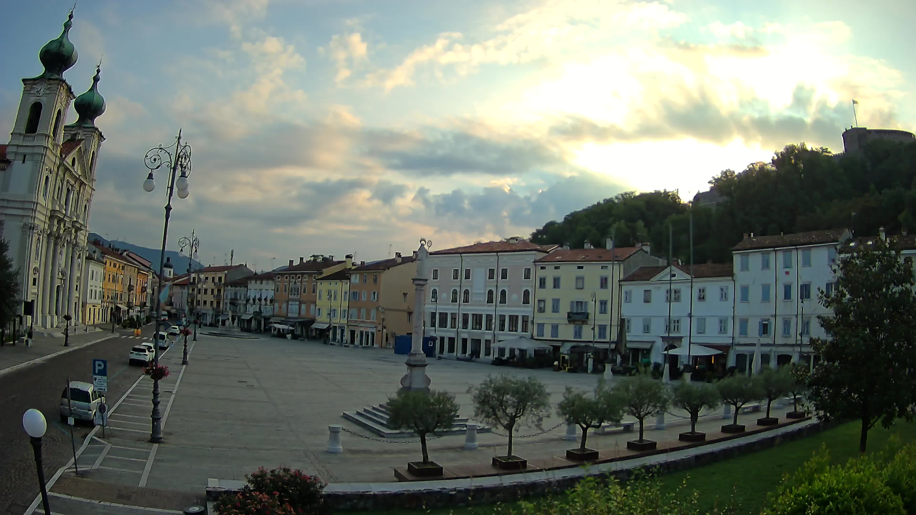 Webcam Gorizia Vittoria square – Church of st. Ignazio