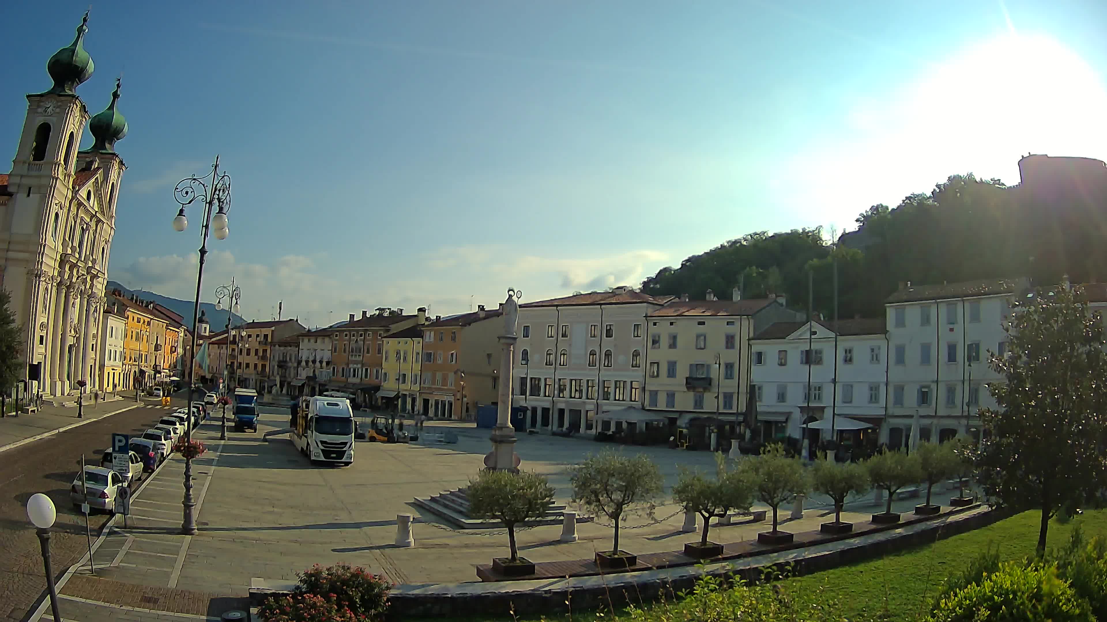 Webcam Gorizia Vittoria square – Church of st. Ignazio