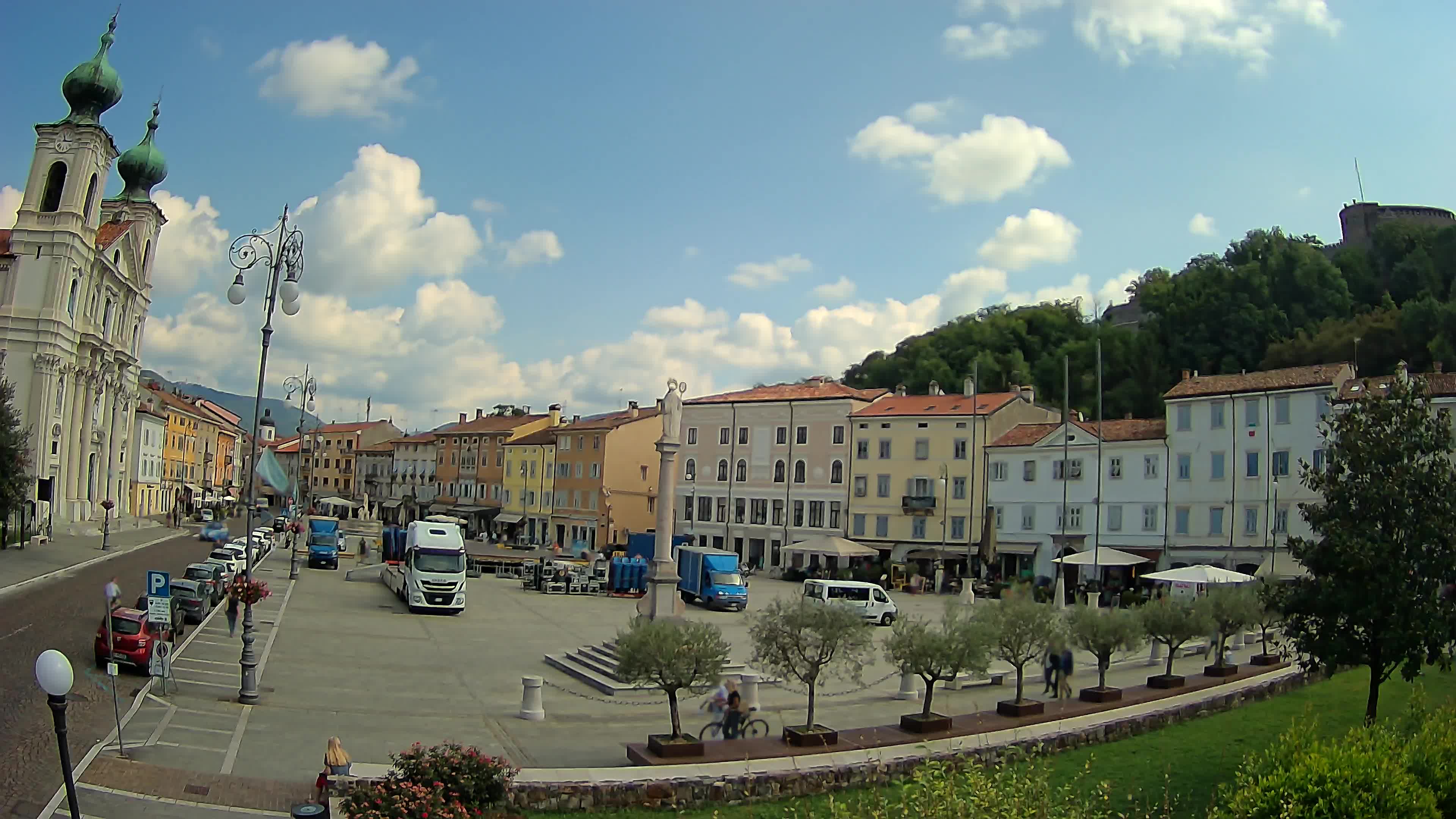 Webcam Gorizia Vittoria square – Church of st. Ignazio