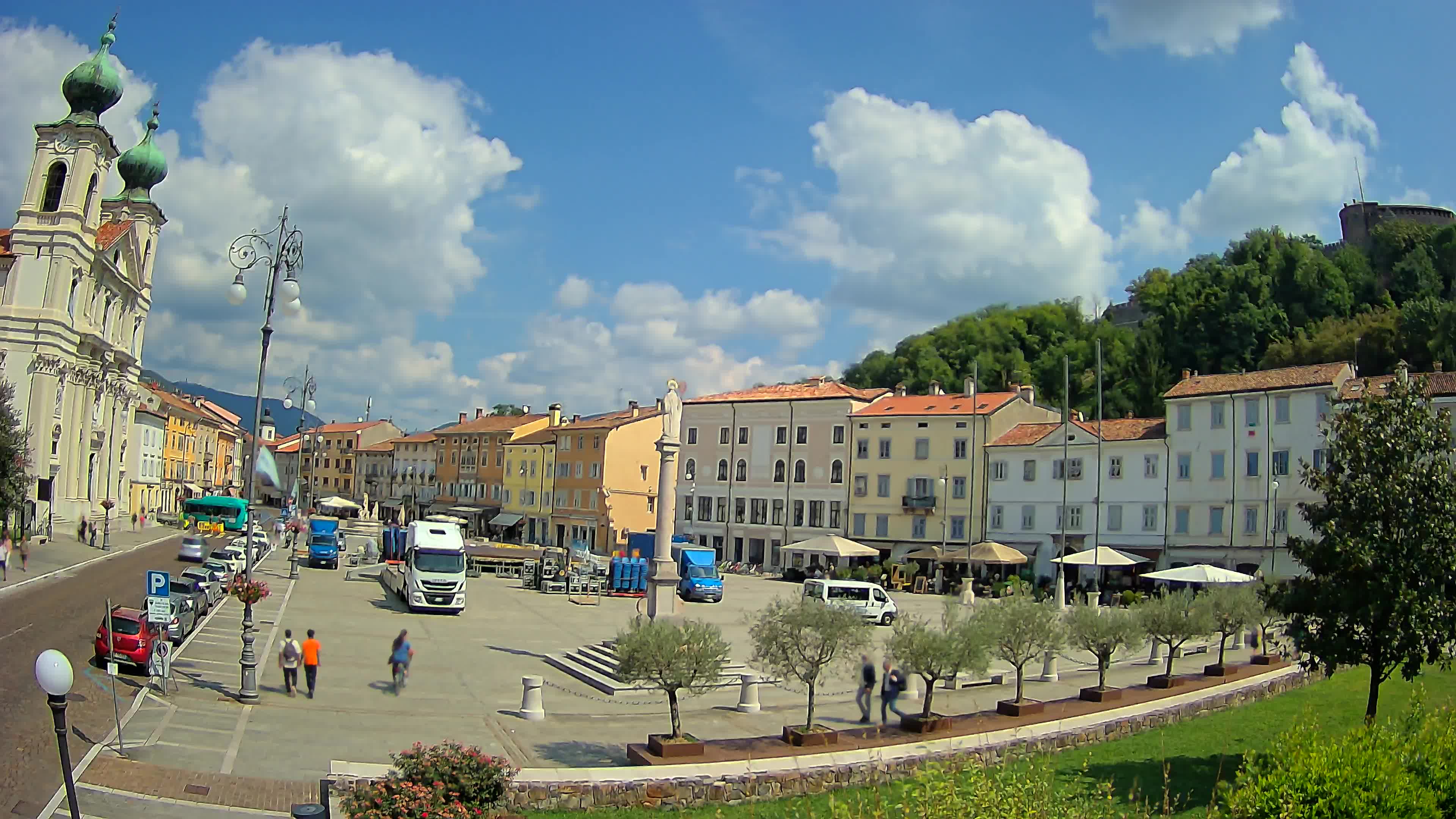 Gorizia – Place Vittoria – église st. Ignazio