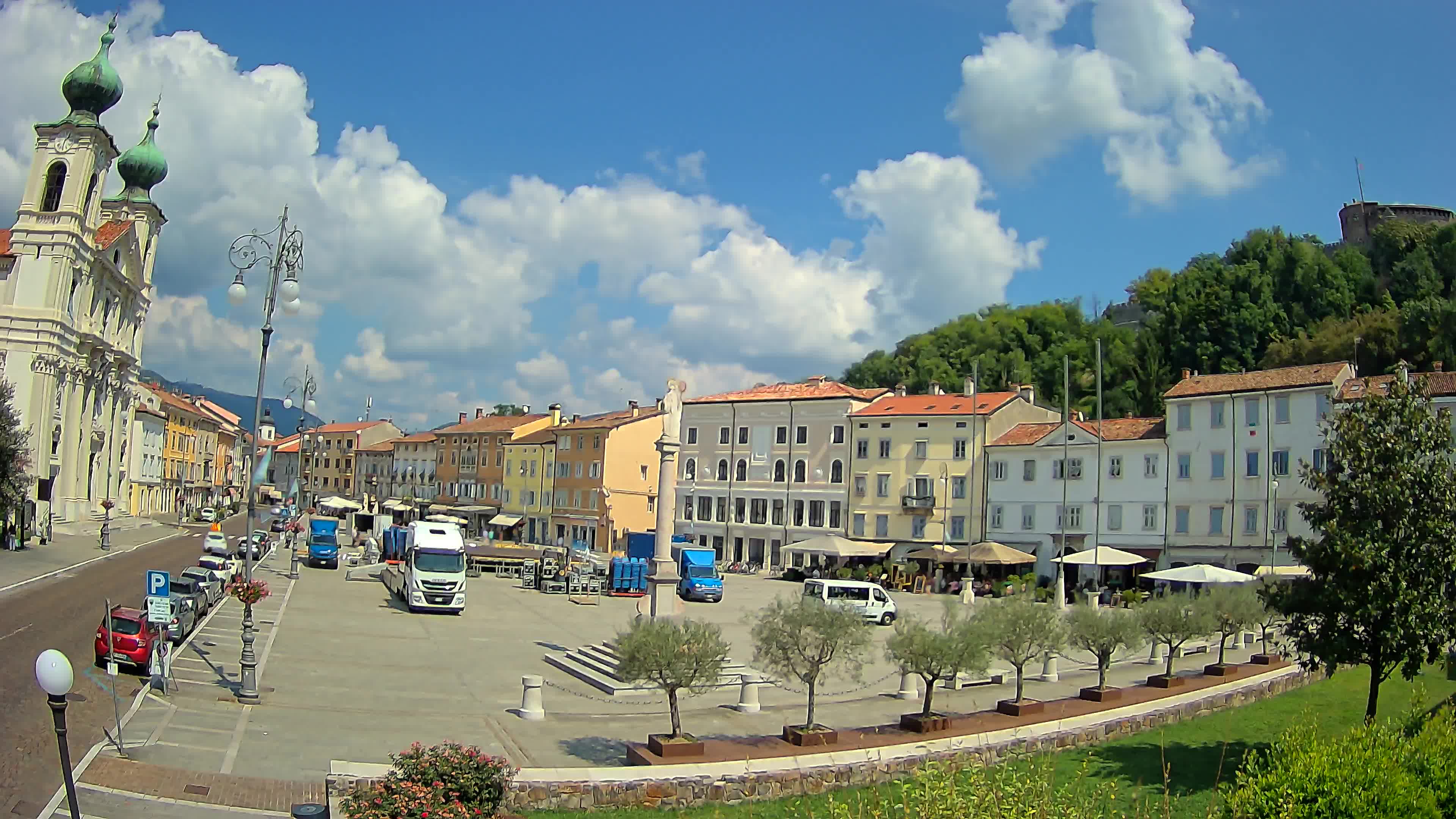 Webcam Gorizia Vittoria square – Church of st. Ignazio