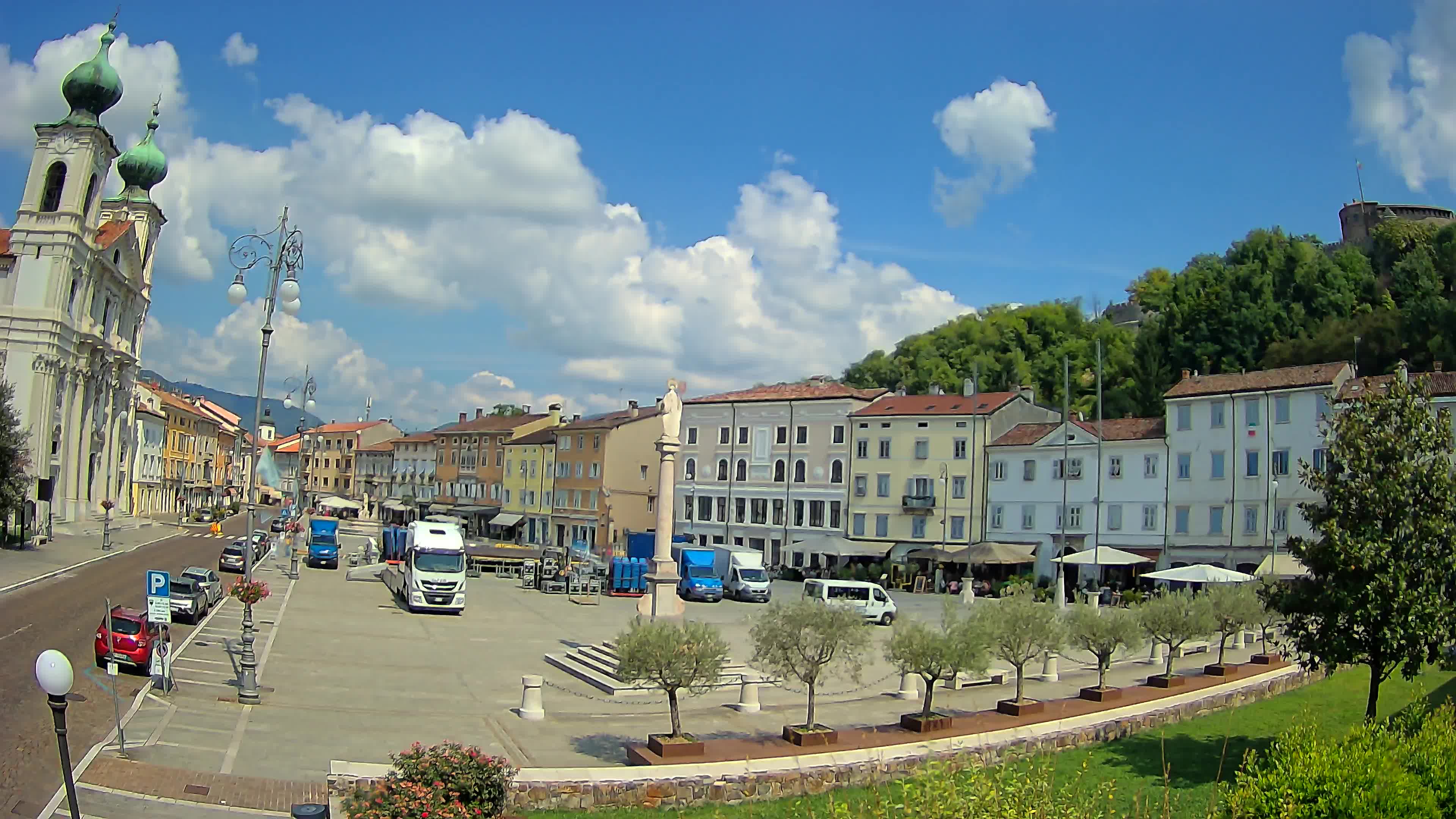 Webcam Gorizia Vittoria square – Church of st. Ignazio