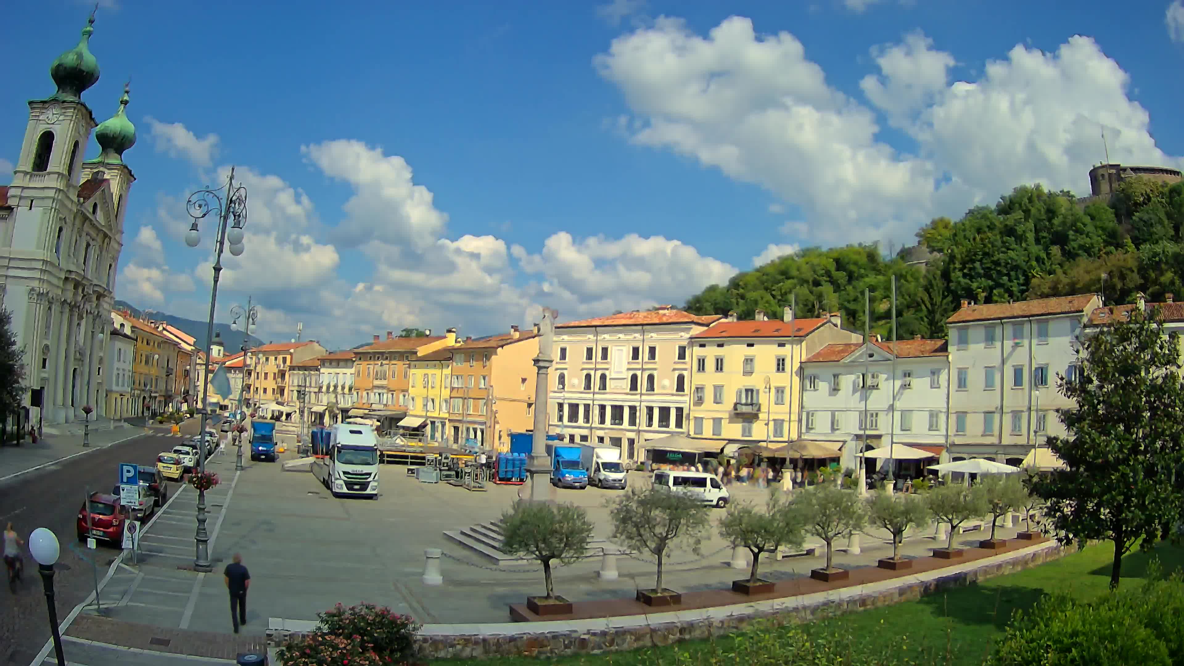 Webcam Gorizia Vittoria square – Church of st. Ignazio