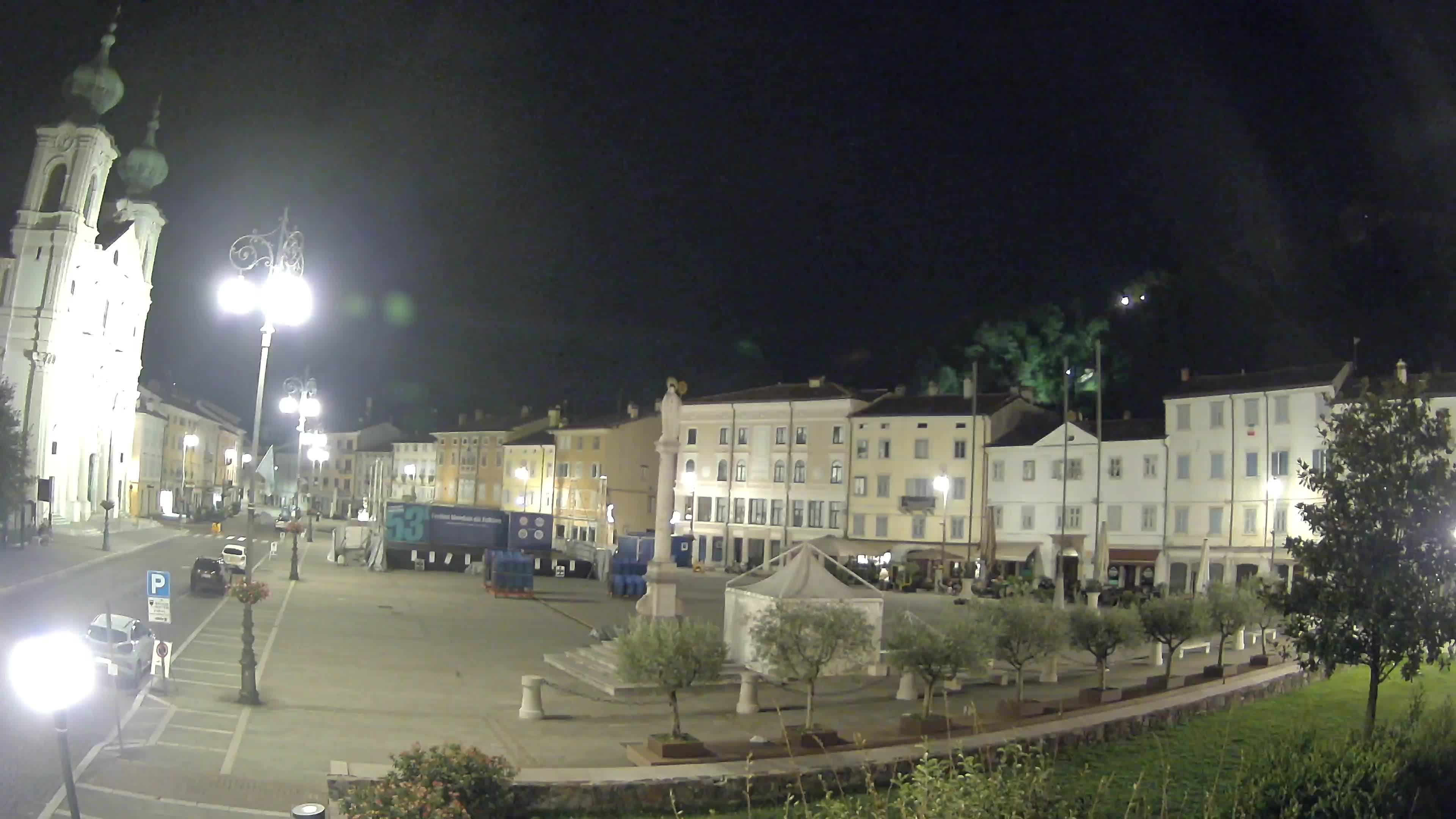 Webcam Gorizia Vittoria square – Church of st. Ignazio