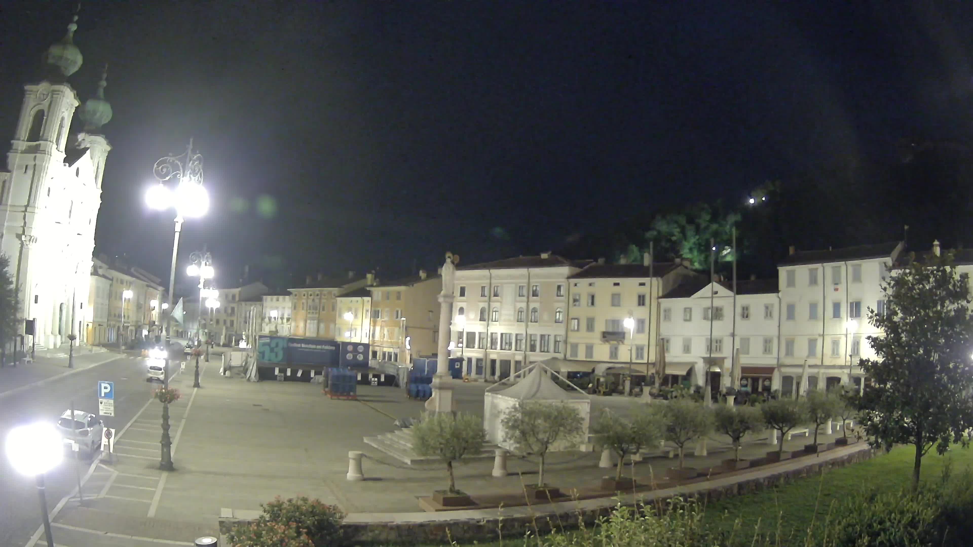 Webcam Gorizia Vittoria square – Church of st. Ignazio