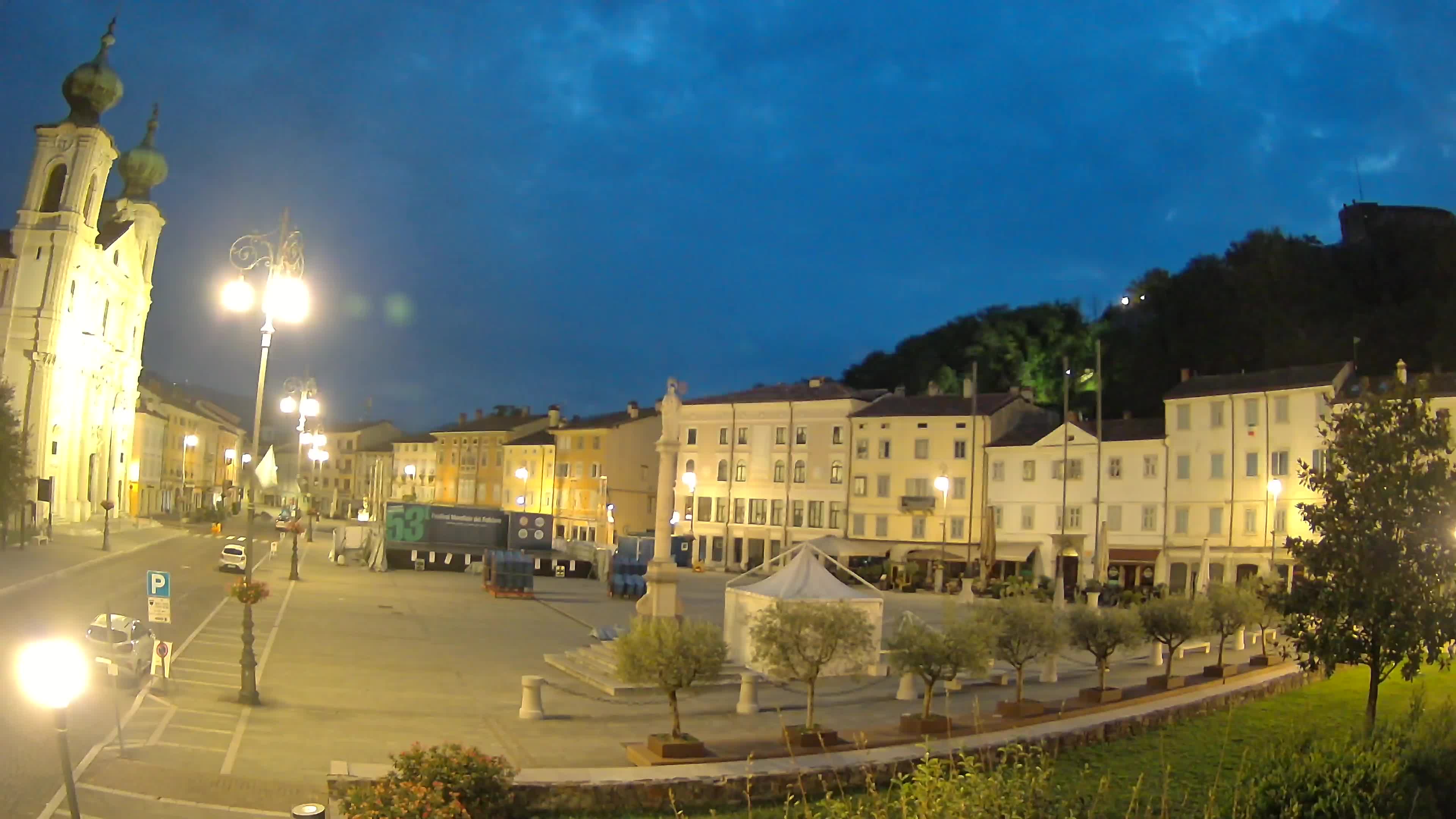 Webcam Gorizia Vittoria square – Church of st. Ignazio