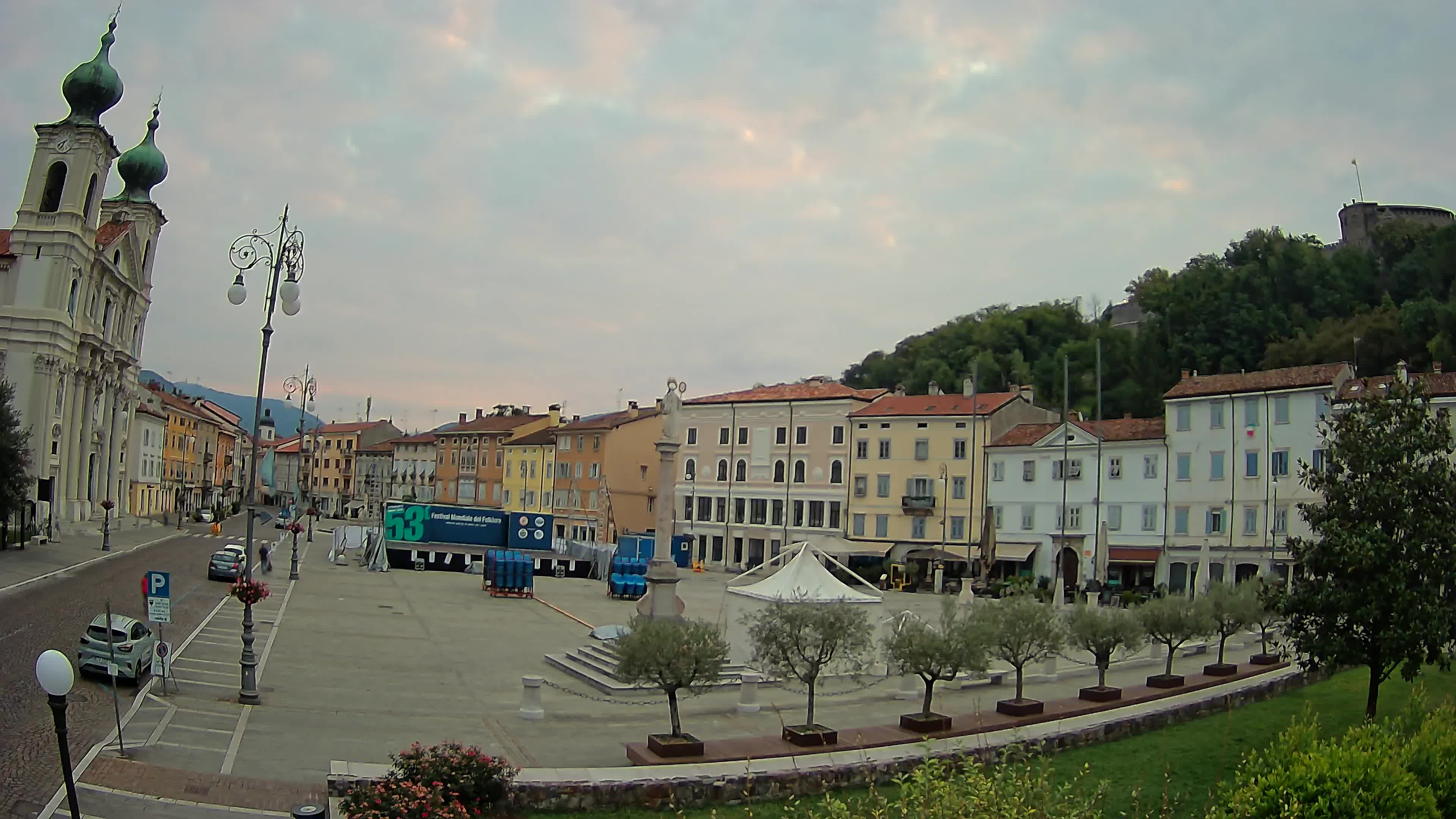 Webcam Gorizia Vittoria square – Church of st. Ignazio