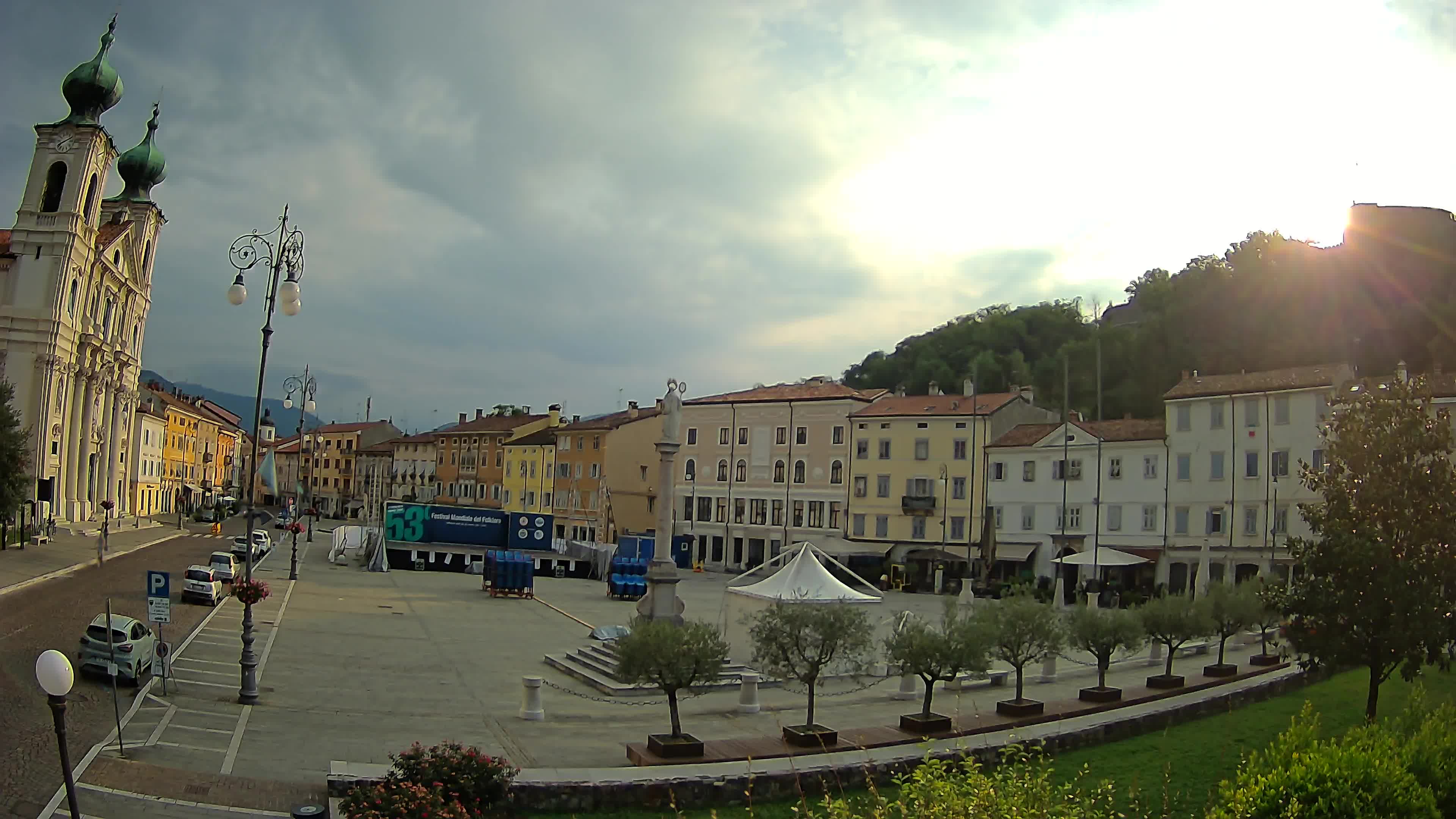 Webcam Gorizia Vittoria square – Church of st. Ignazio
