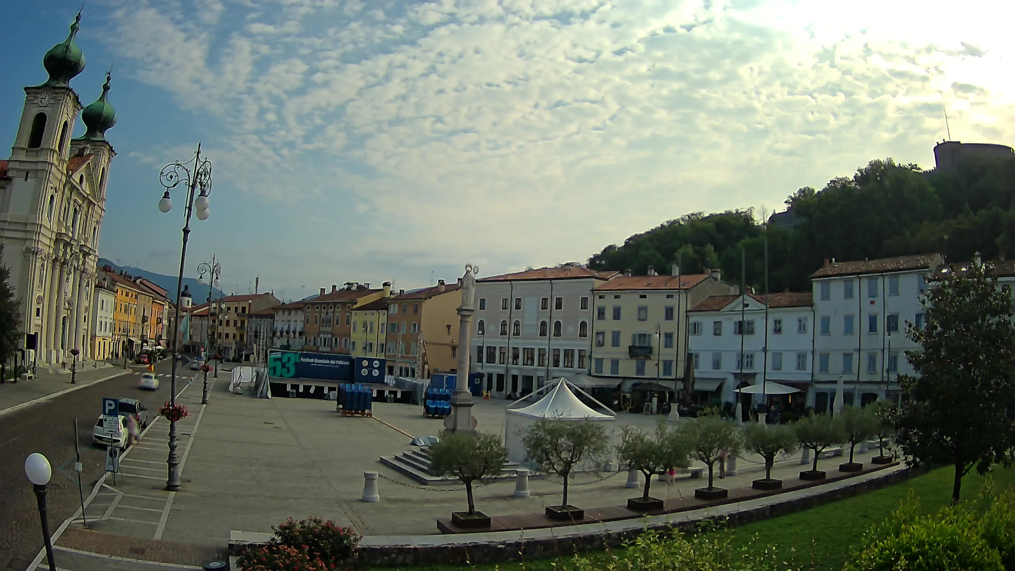 Gorizia – Place Vittoria – église st. Ignazio