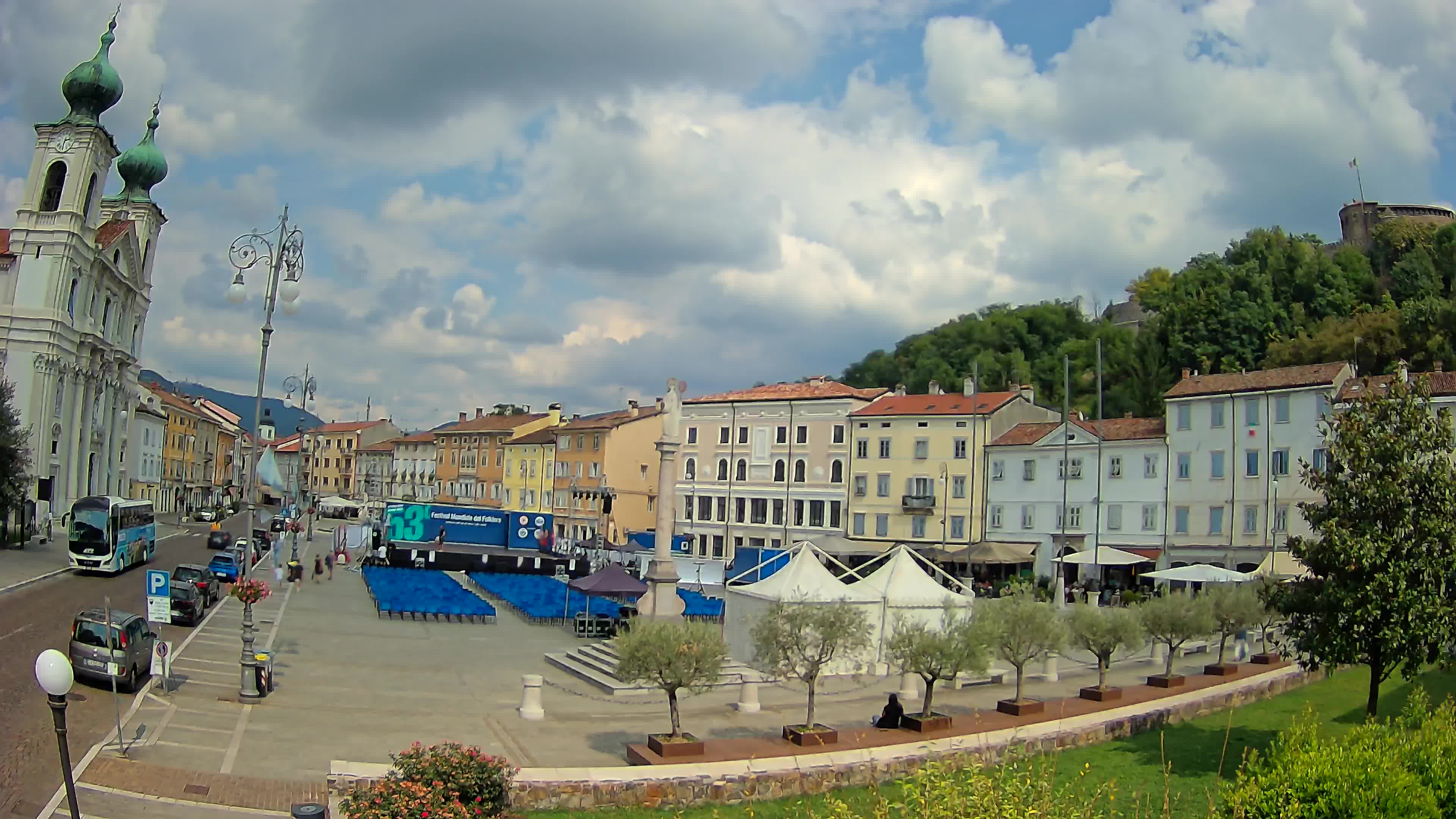 Webcam Gorizia Vittoria square – Church of st. Ignazio