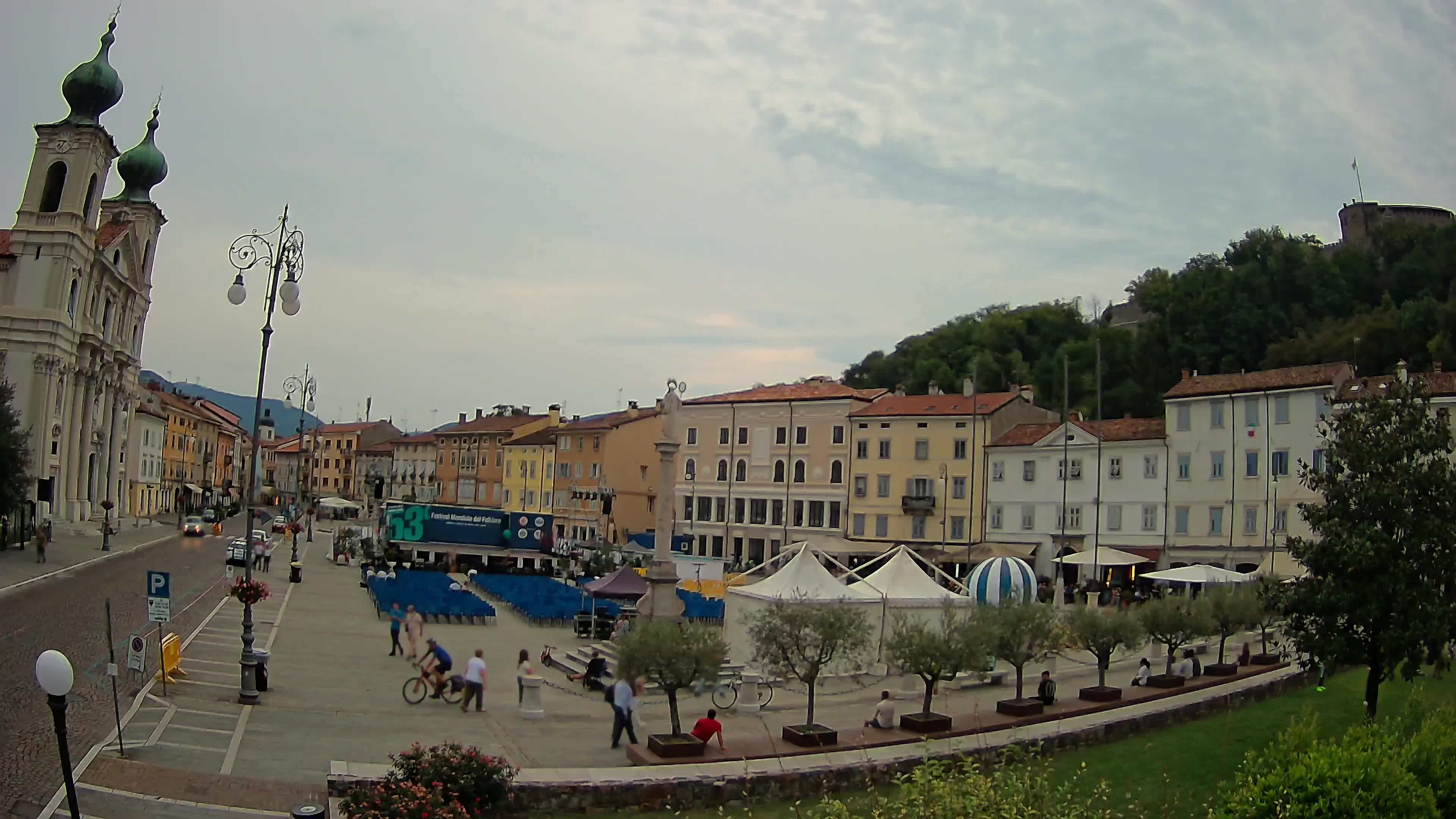 Webcam Gorizia Vittoria square – Church of st. Ignazio