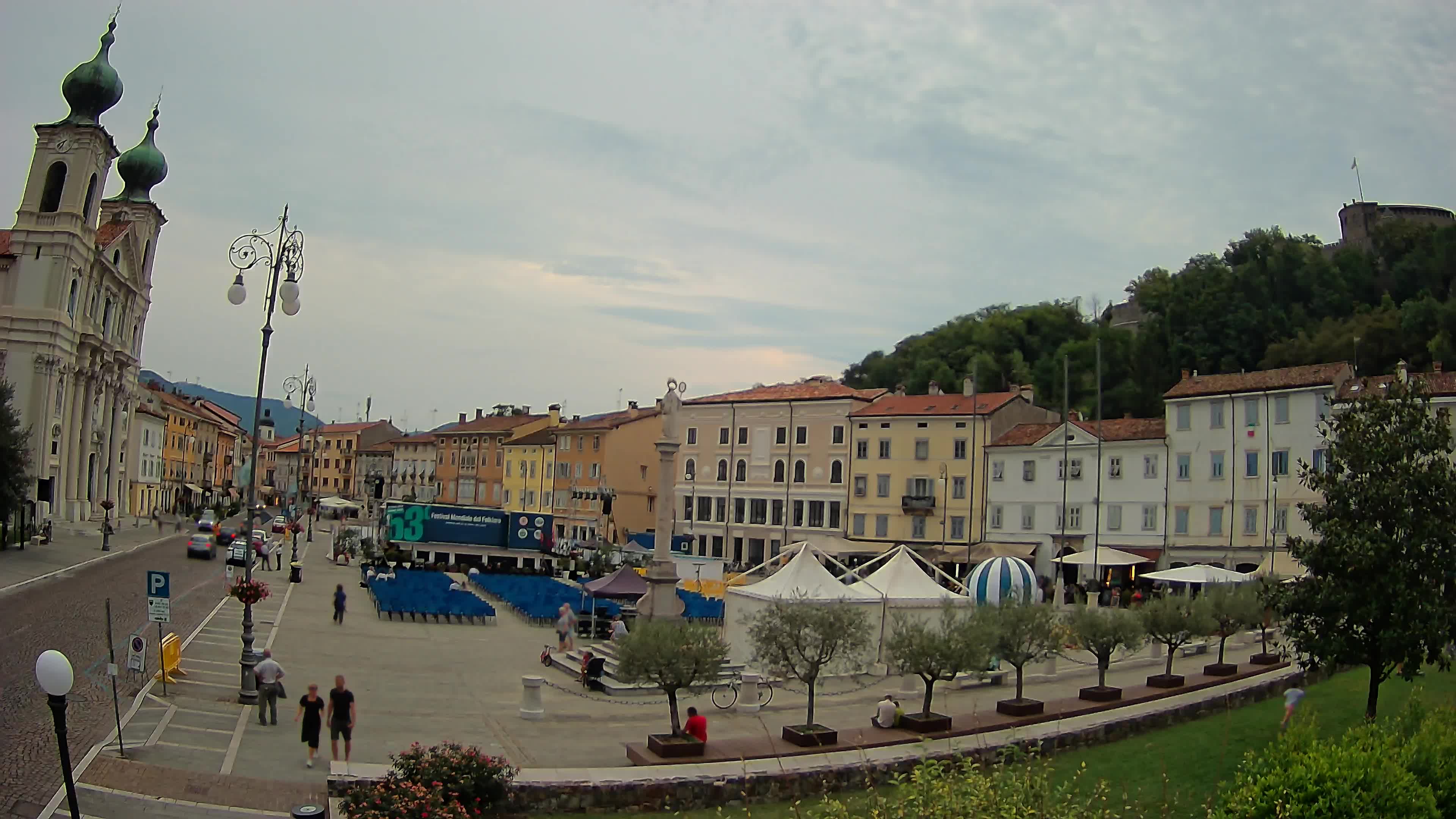 Gorizia – Place Vittoria – église st. Ignazio