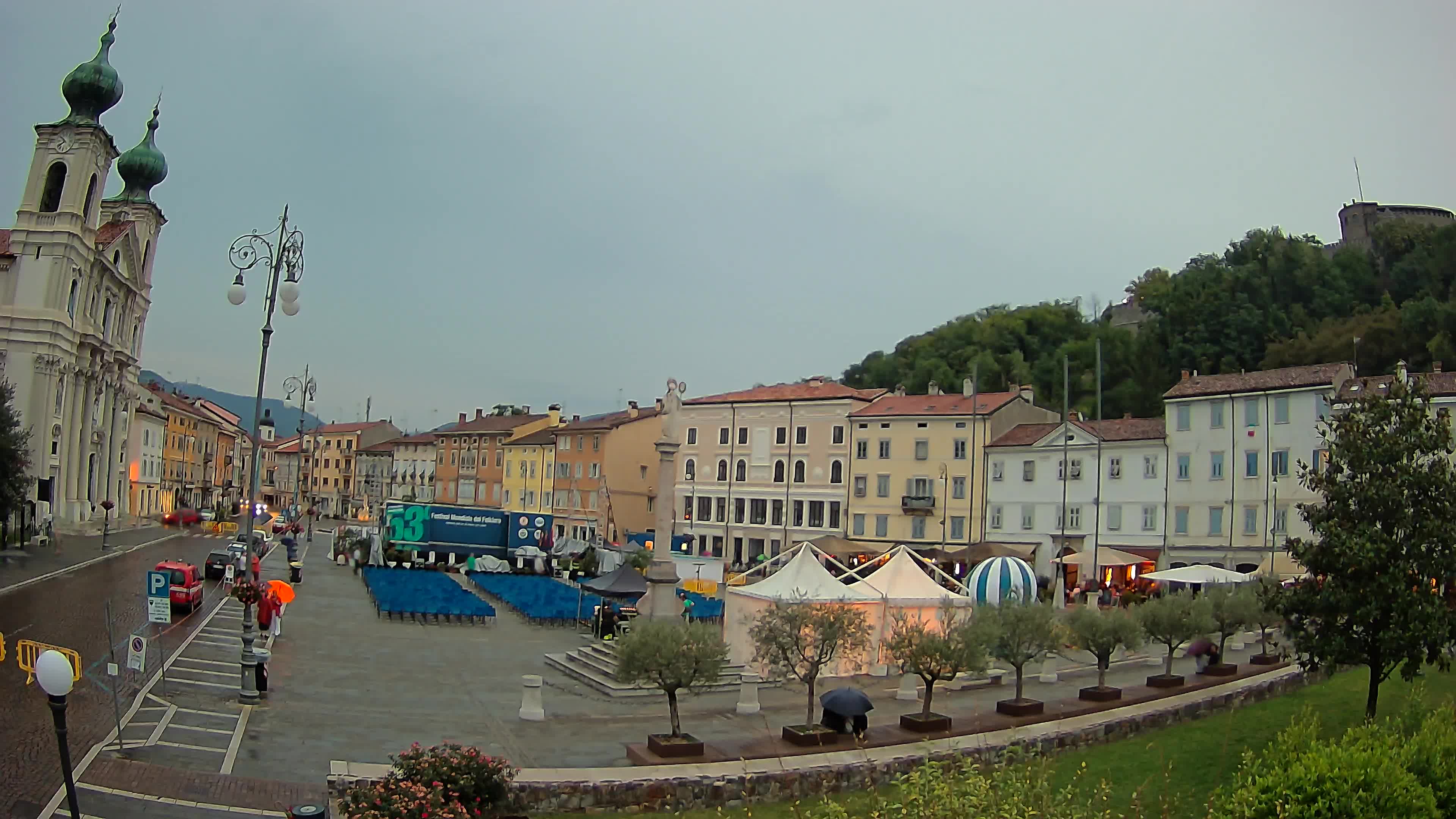 Webcam Gorizia Vittoria square – Church of st. Ignazio