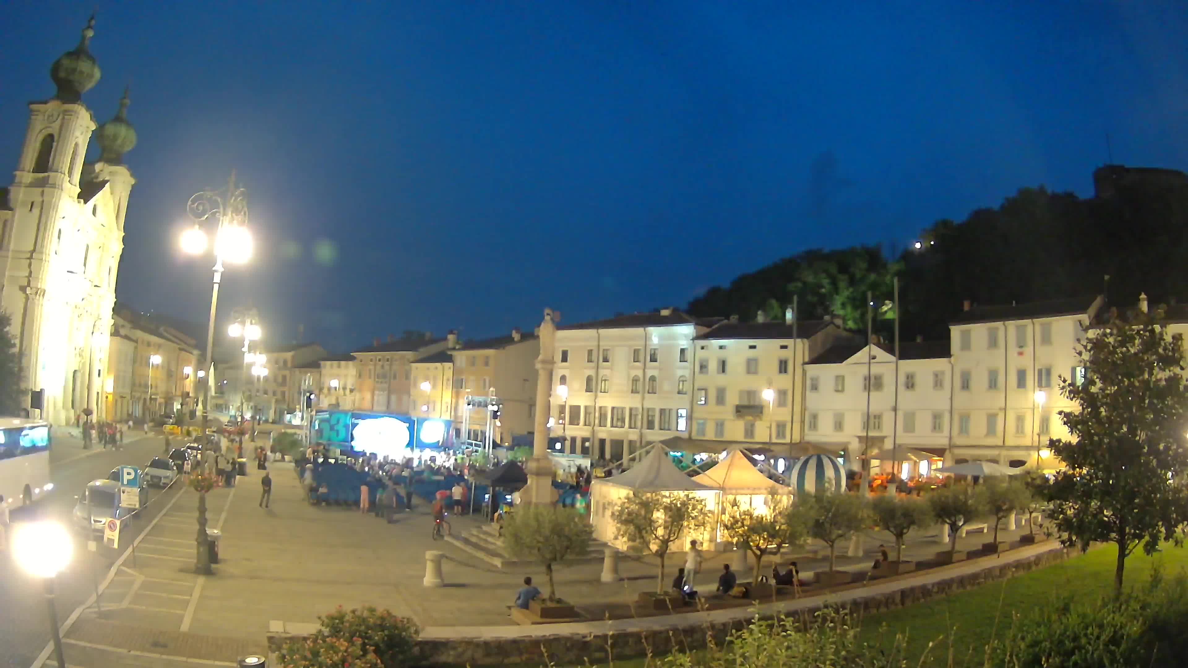 Webcam Gorizia Vittoria square – Church of st. Ignazio