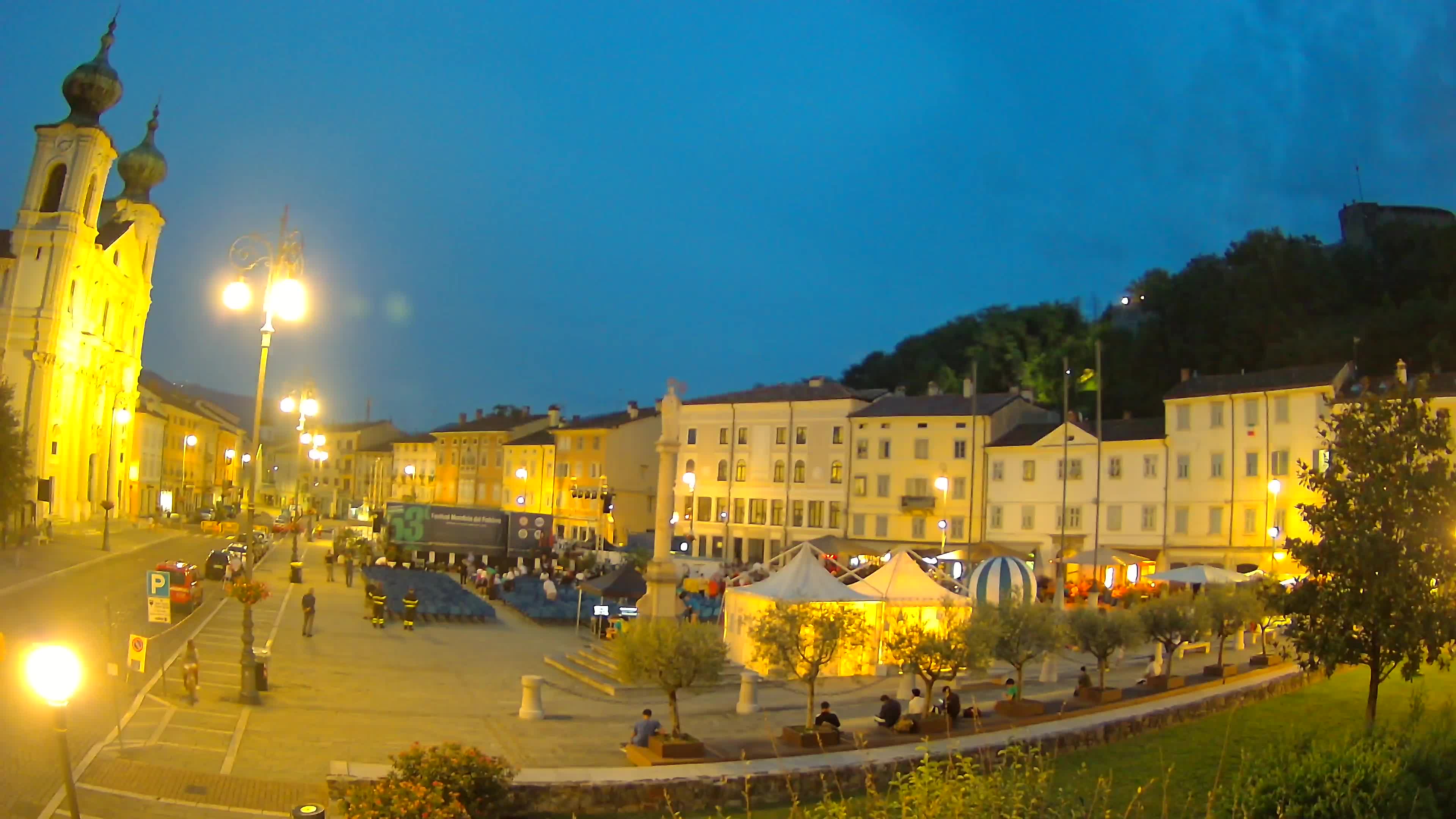 Webcam Gorizia Vittoria square – Church of st. Ignazio