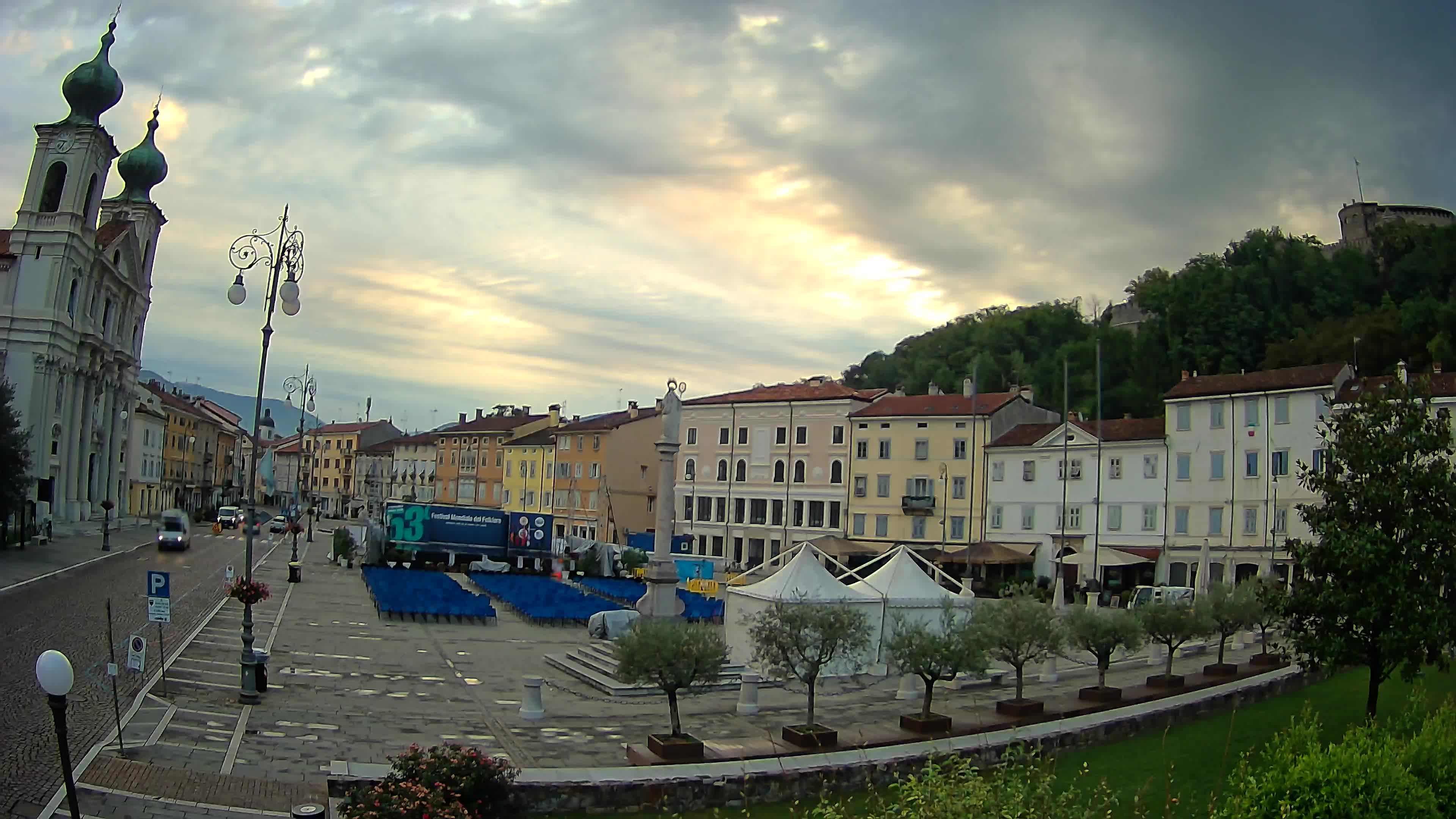Gorizia – Place Vittoria – église st. Ignazio