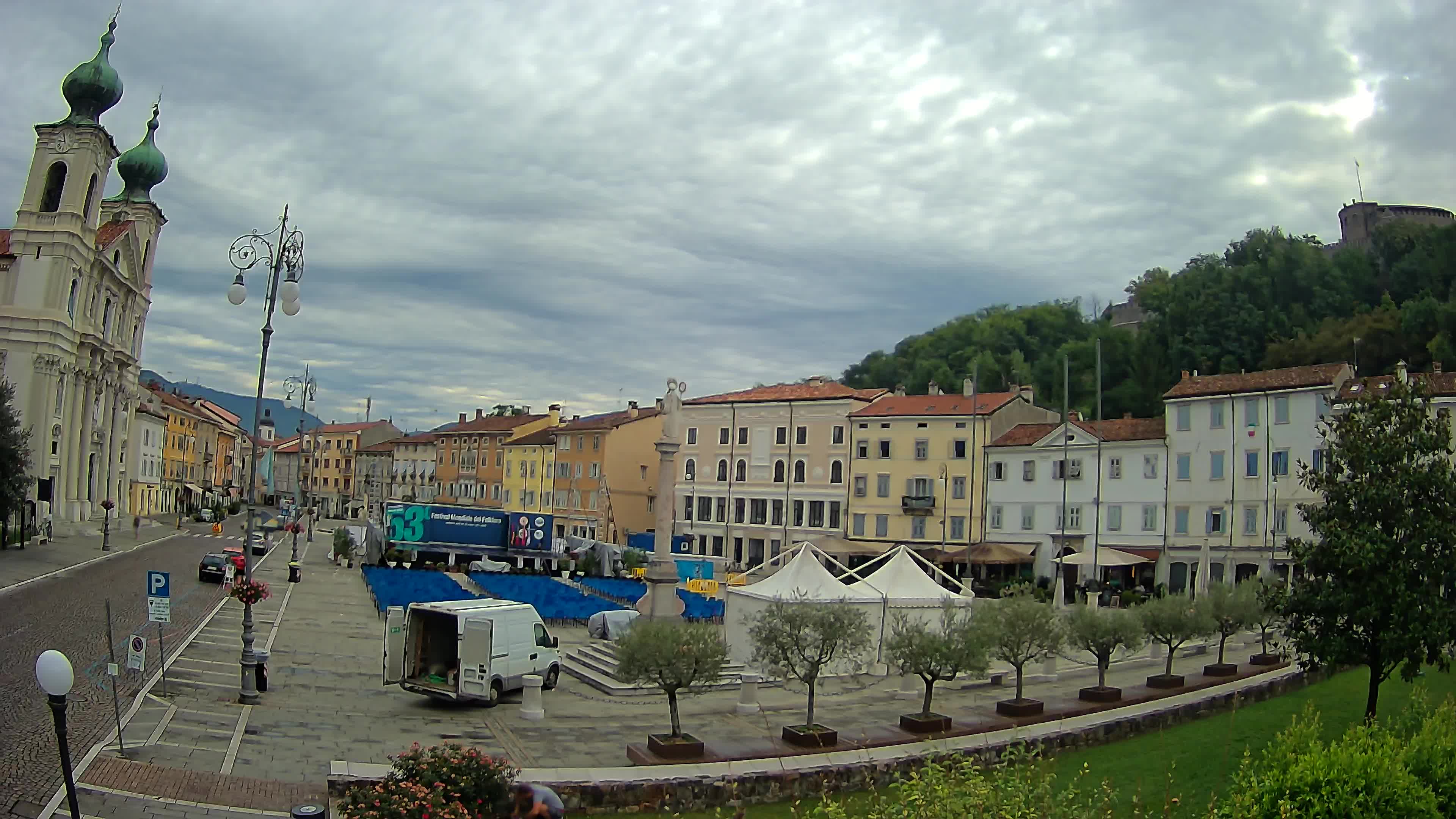 Webcam Gorizia Vittoria square – Church of st. Ignazio