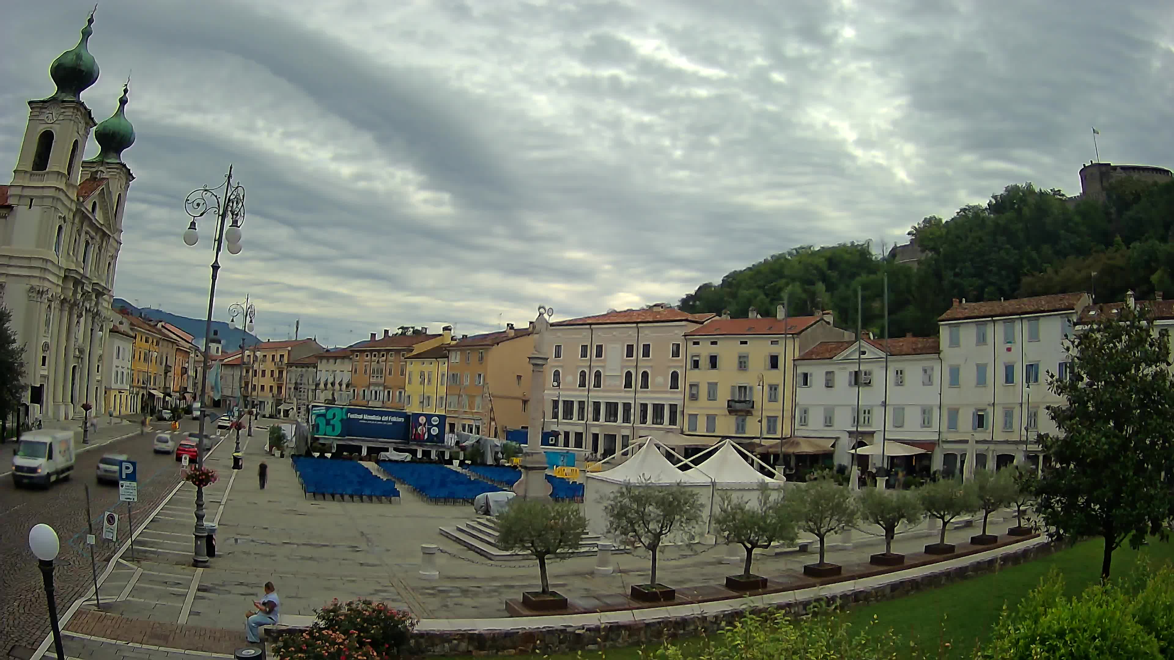 Webcam Gorizia Vittoria square – Church of st. Ignazio