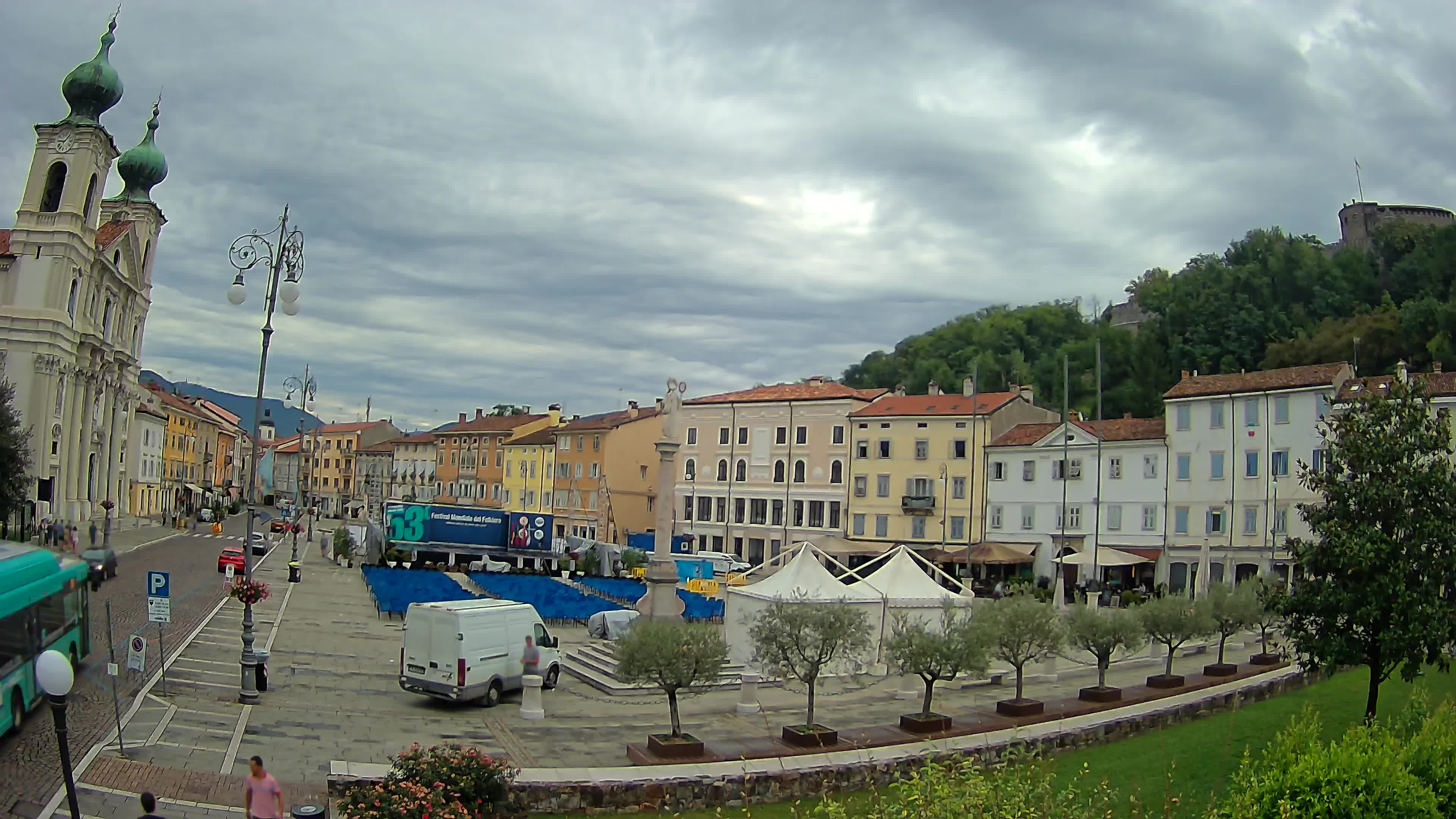 Webcam Gorizia Vittoria square – Church of st. Ignazio