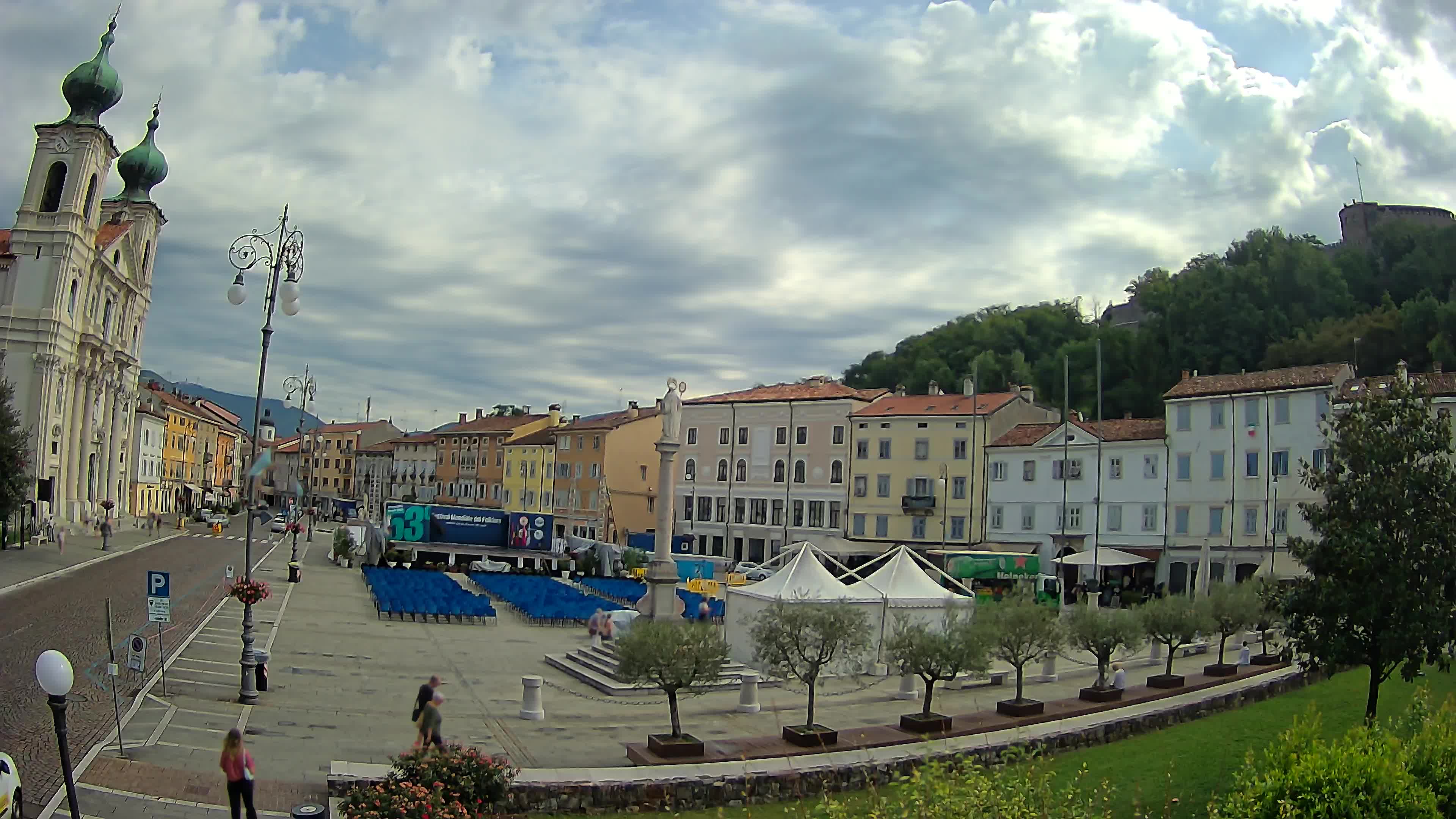 Gorizia – Place Vittoria – église st. Ignazio