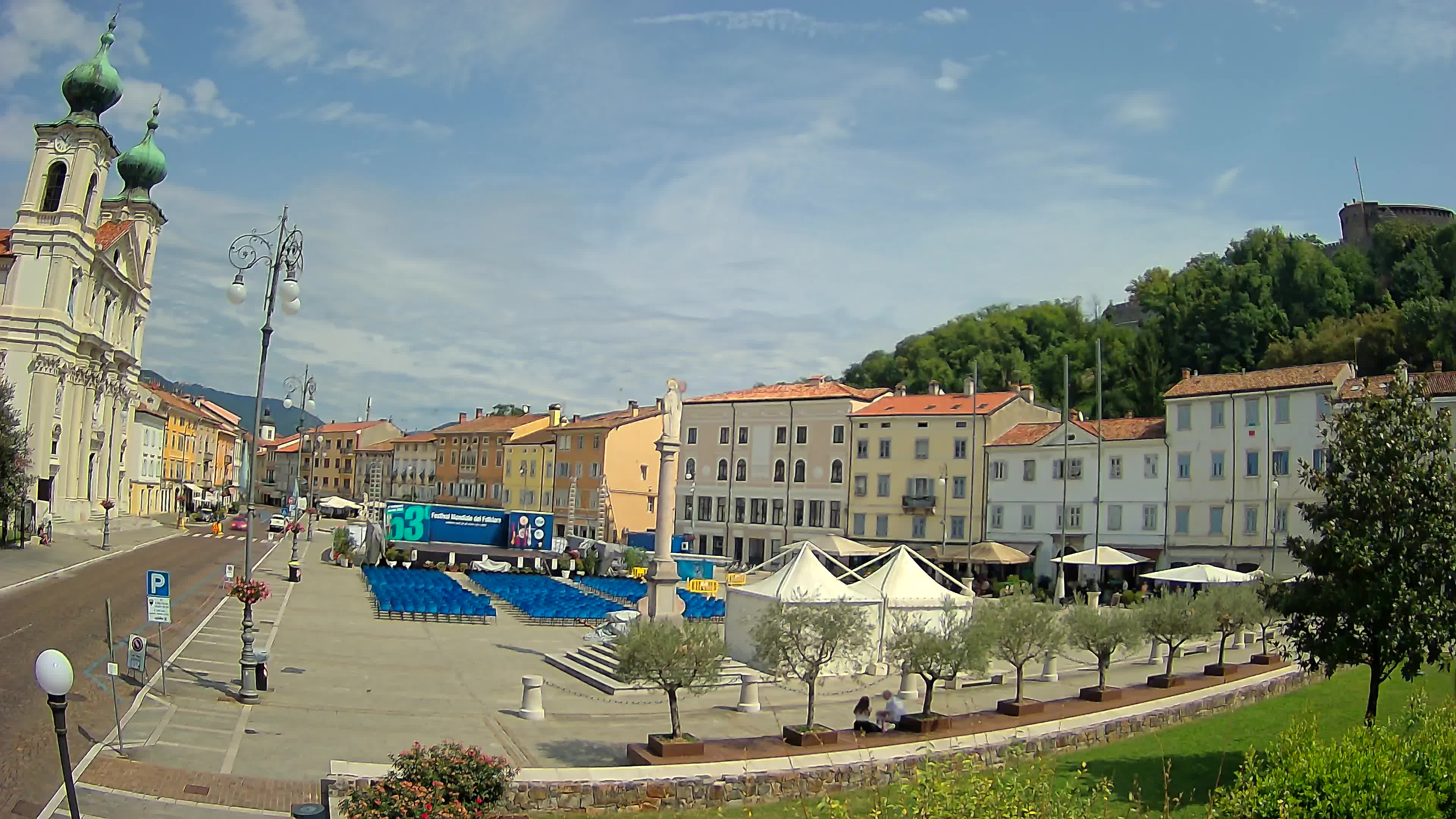Webcam Gorizia Vittoria square – Church of st. Ignazio