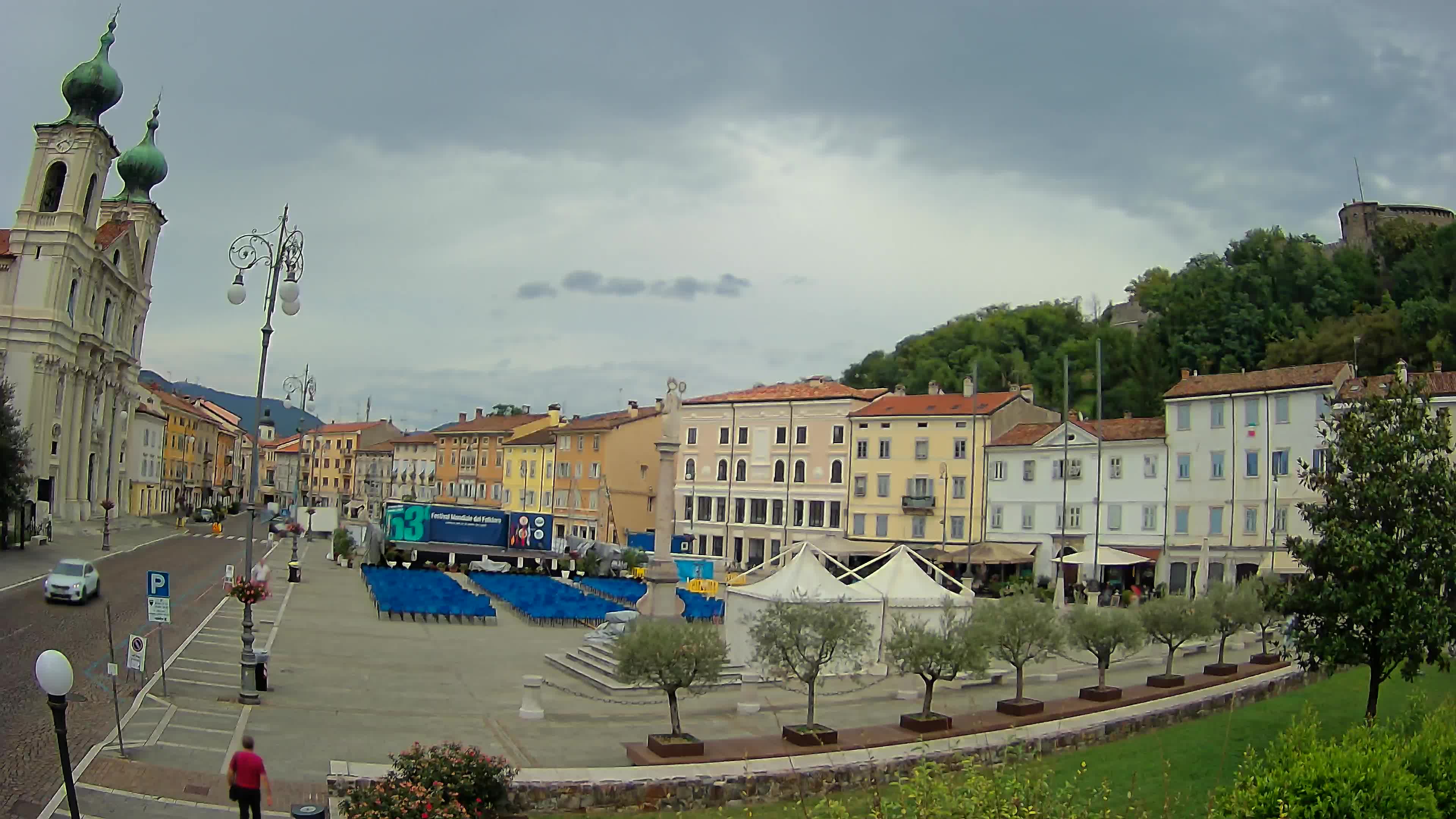 Webcam Gorizia Vittoria square – Church of st. Ignazio