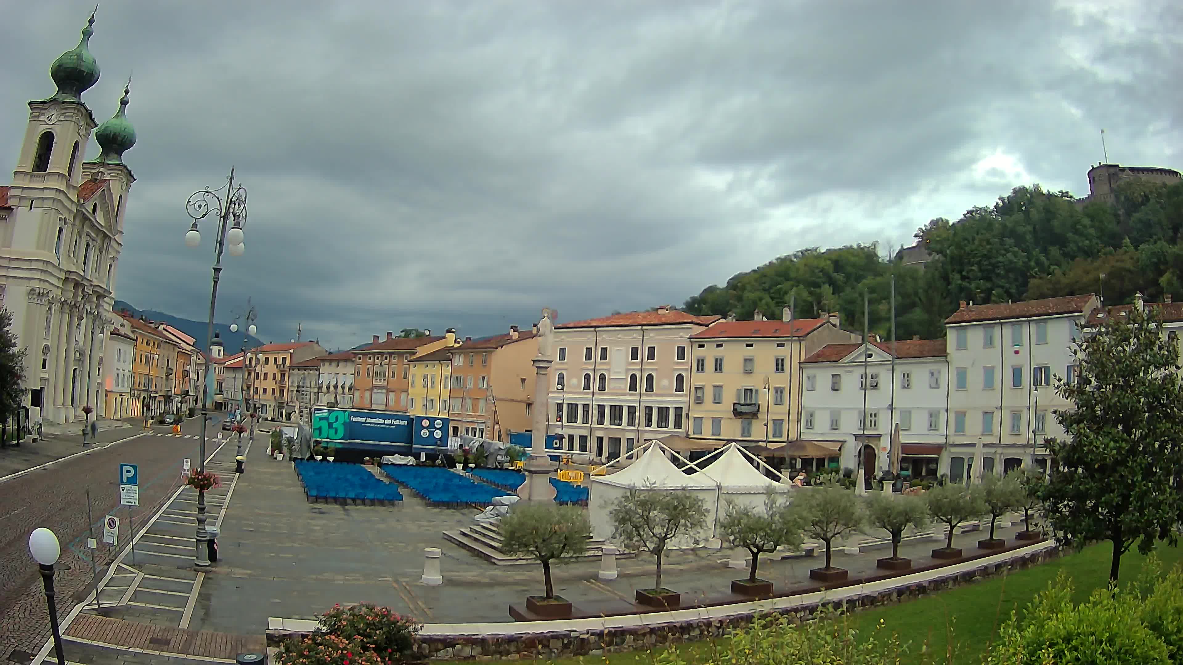 Gorizia – Place Vittoria – église st. Ignazio