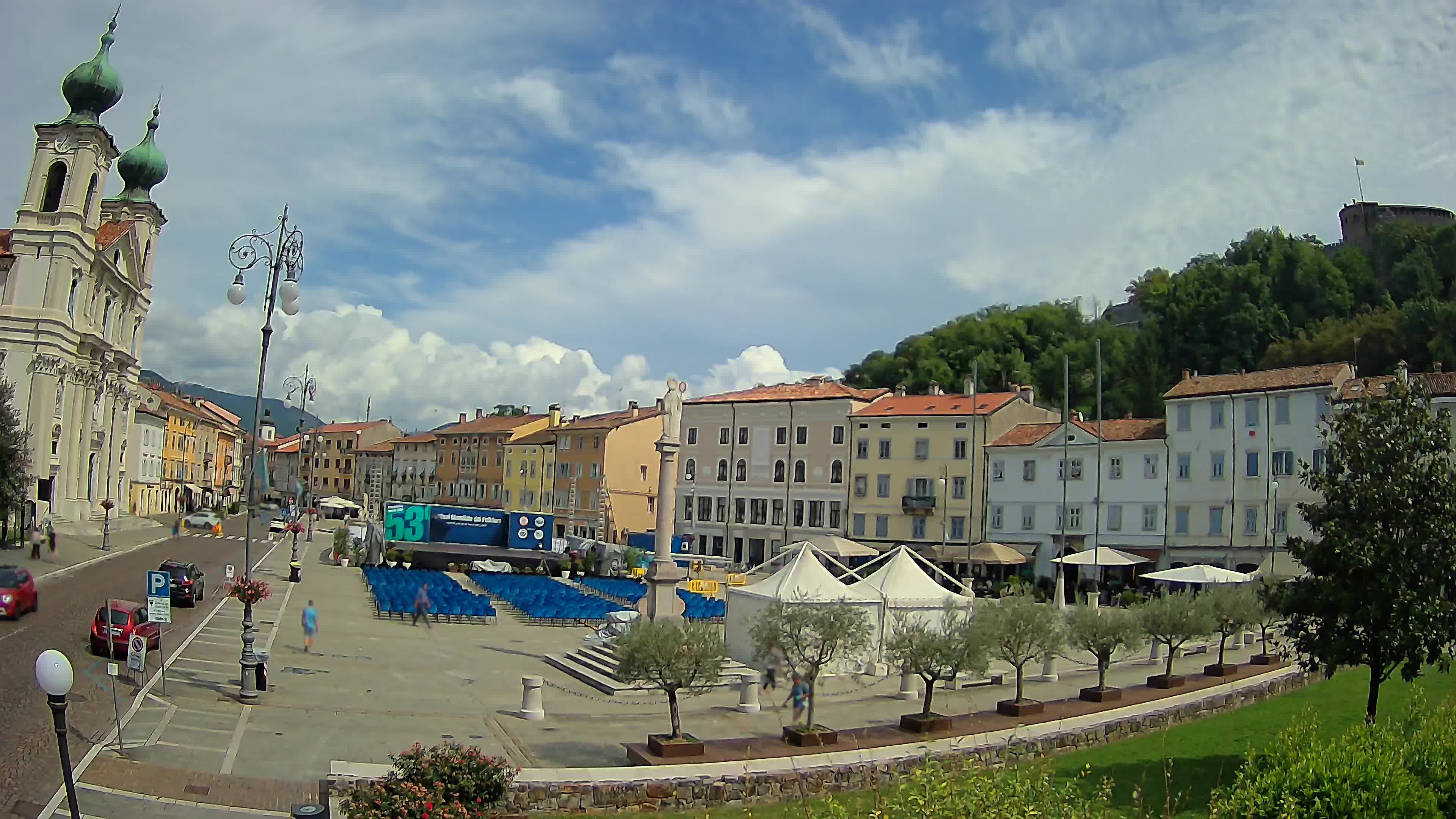 Gorizia – Place Vittoria – église st. Ignazio
