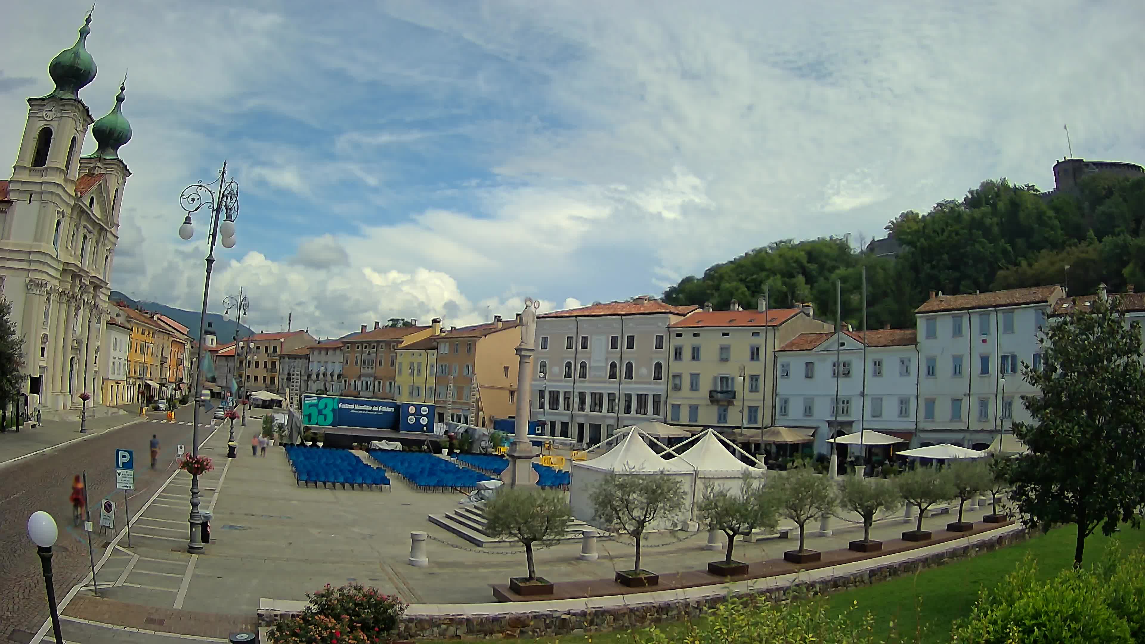 Webcam Gorizia Vittoria square – Church of st. Ignazio