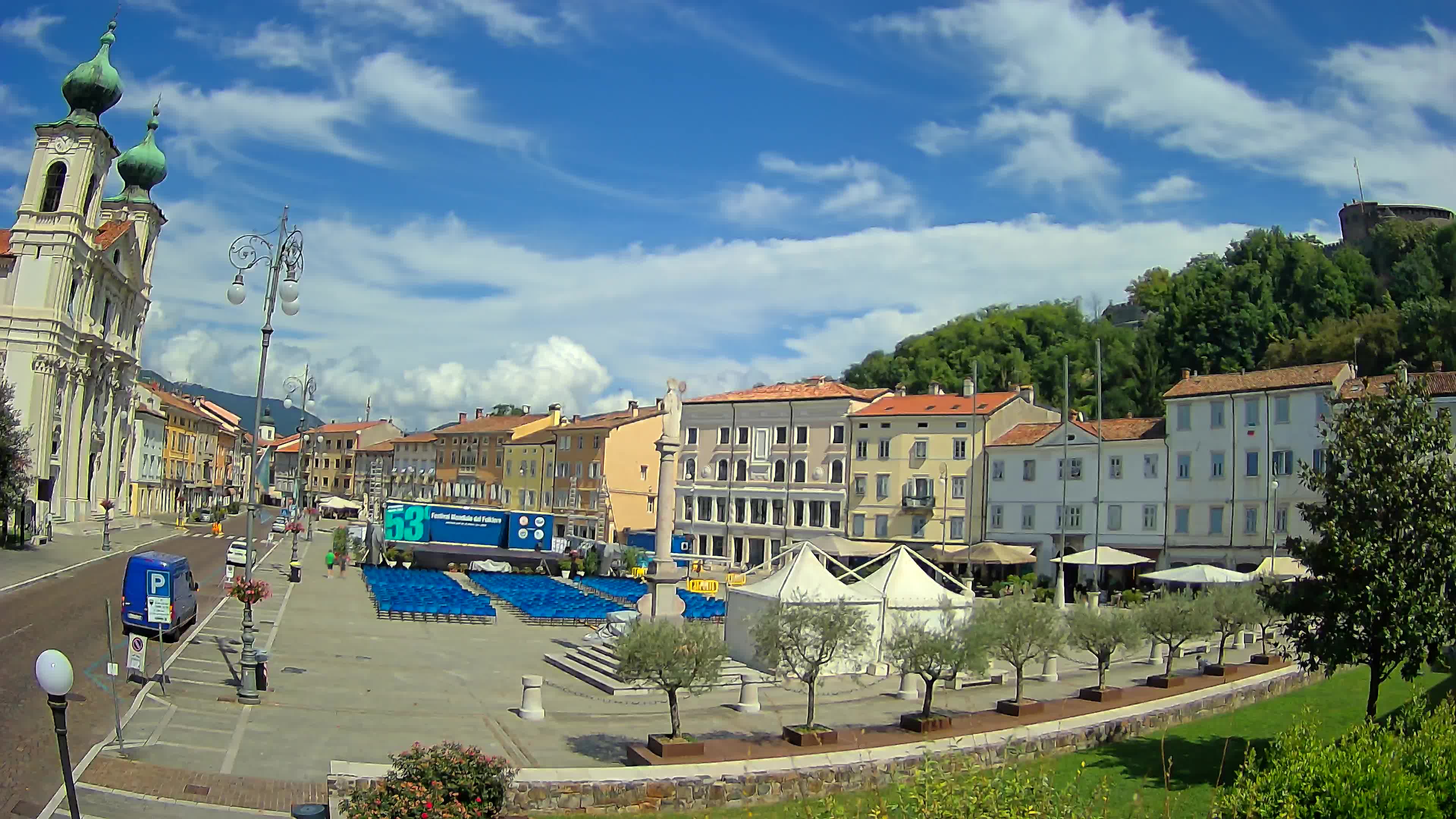 Webcam Gorizia Vittoria square – Church of st. Ignazio