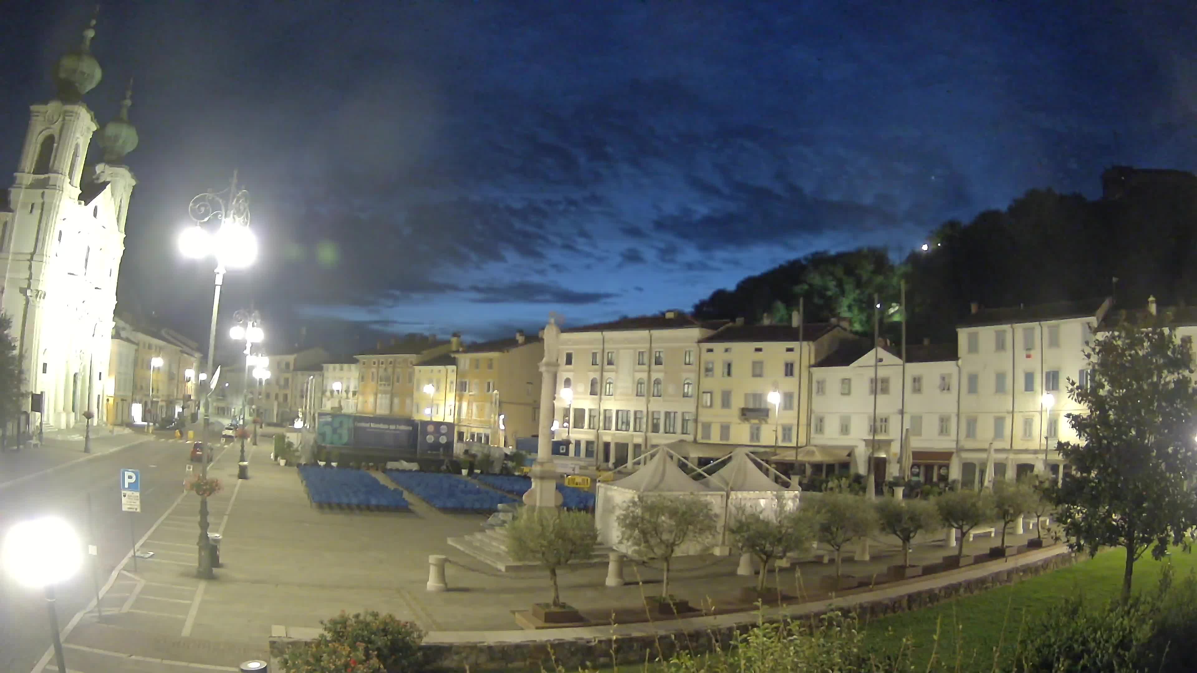 Webcam Gorizia Vittoria square – Church of st. Ignazio