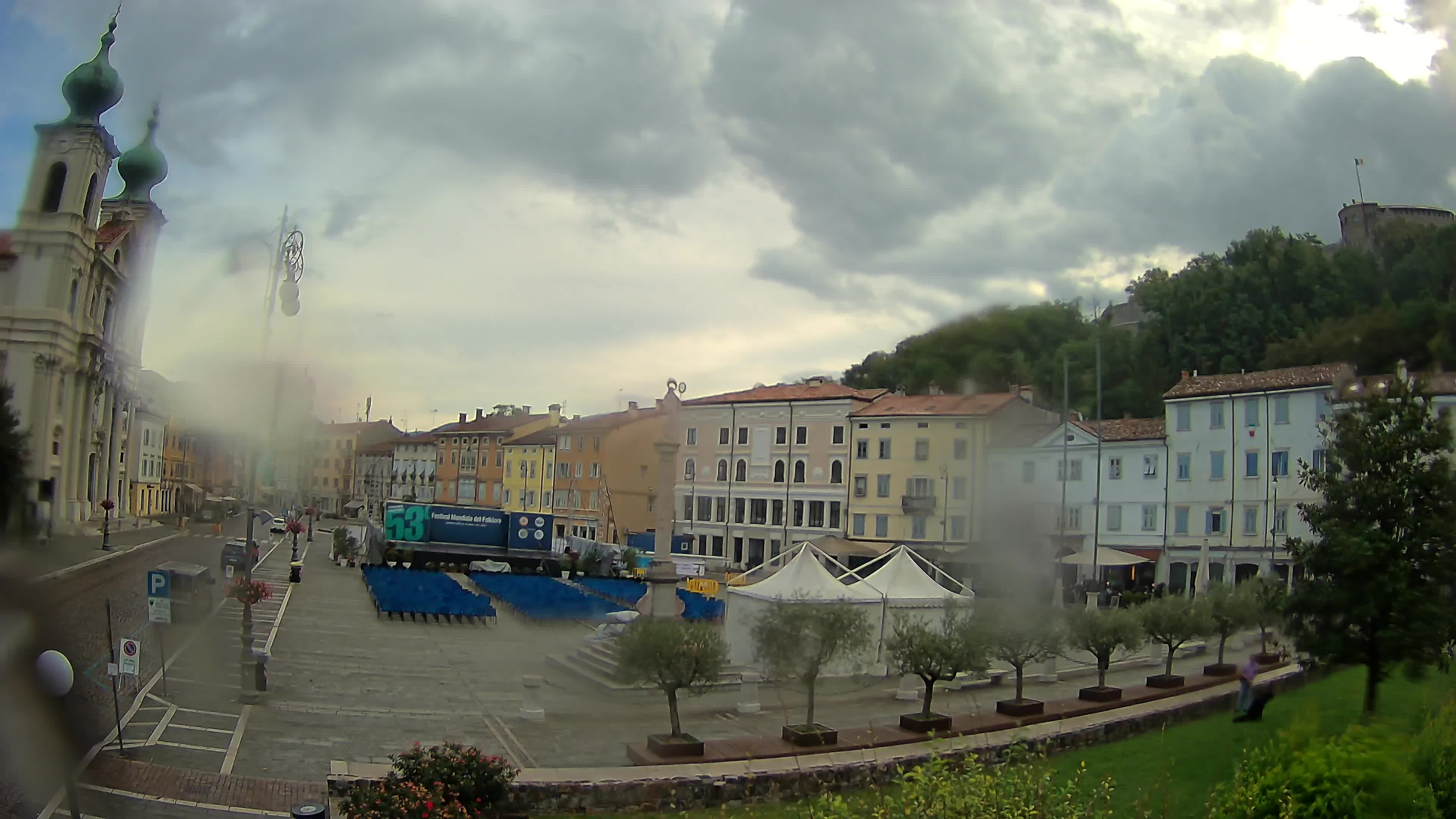 Webcam Gorizia Vittoria square – Church of st. Ignazio