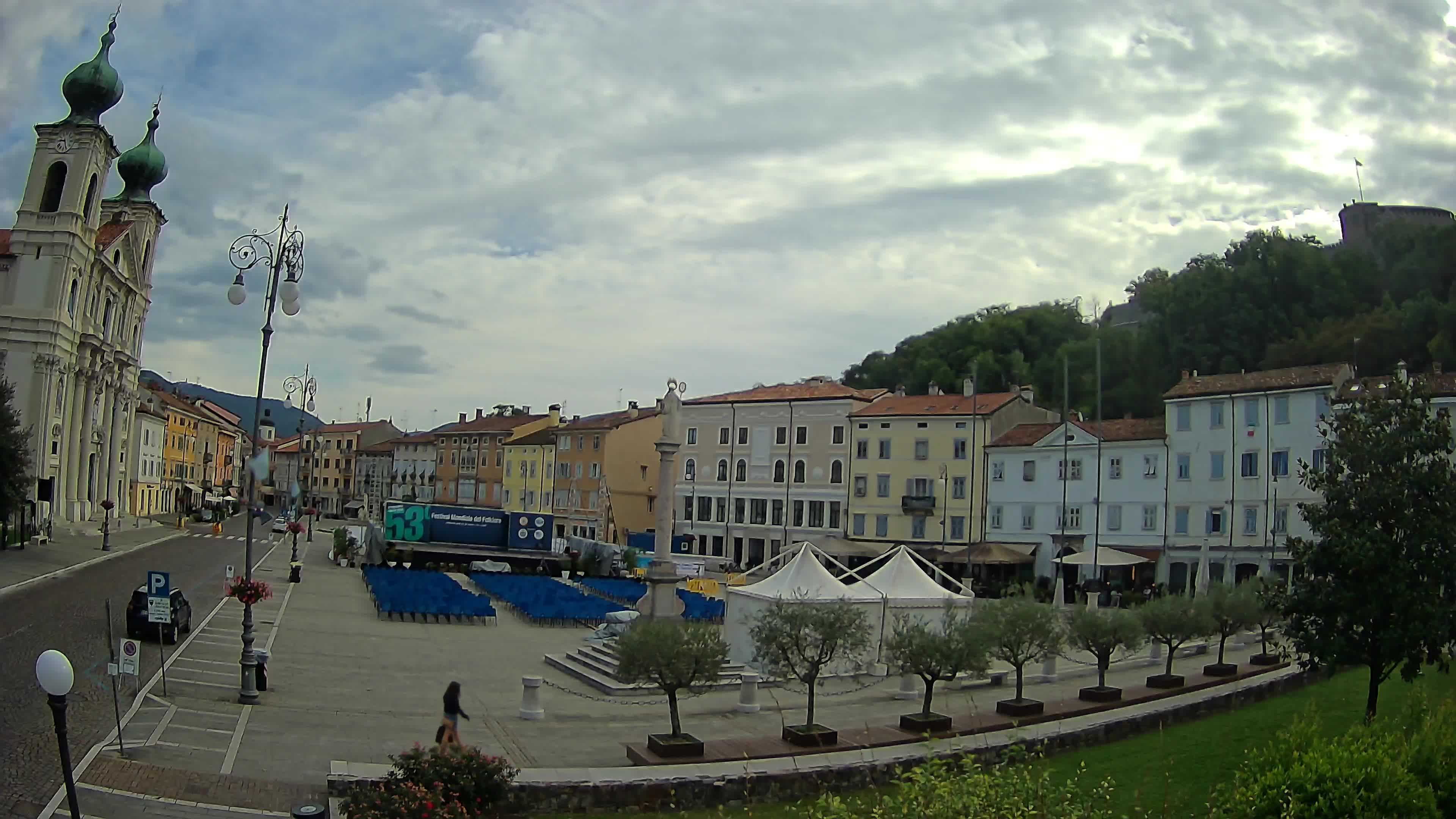 Webcam Gorizia Vittoria square – Church of st. Ignazio