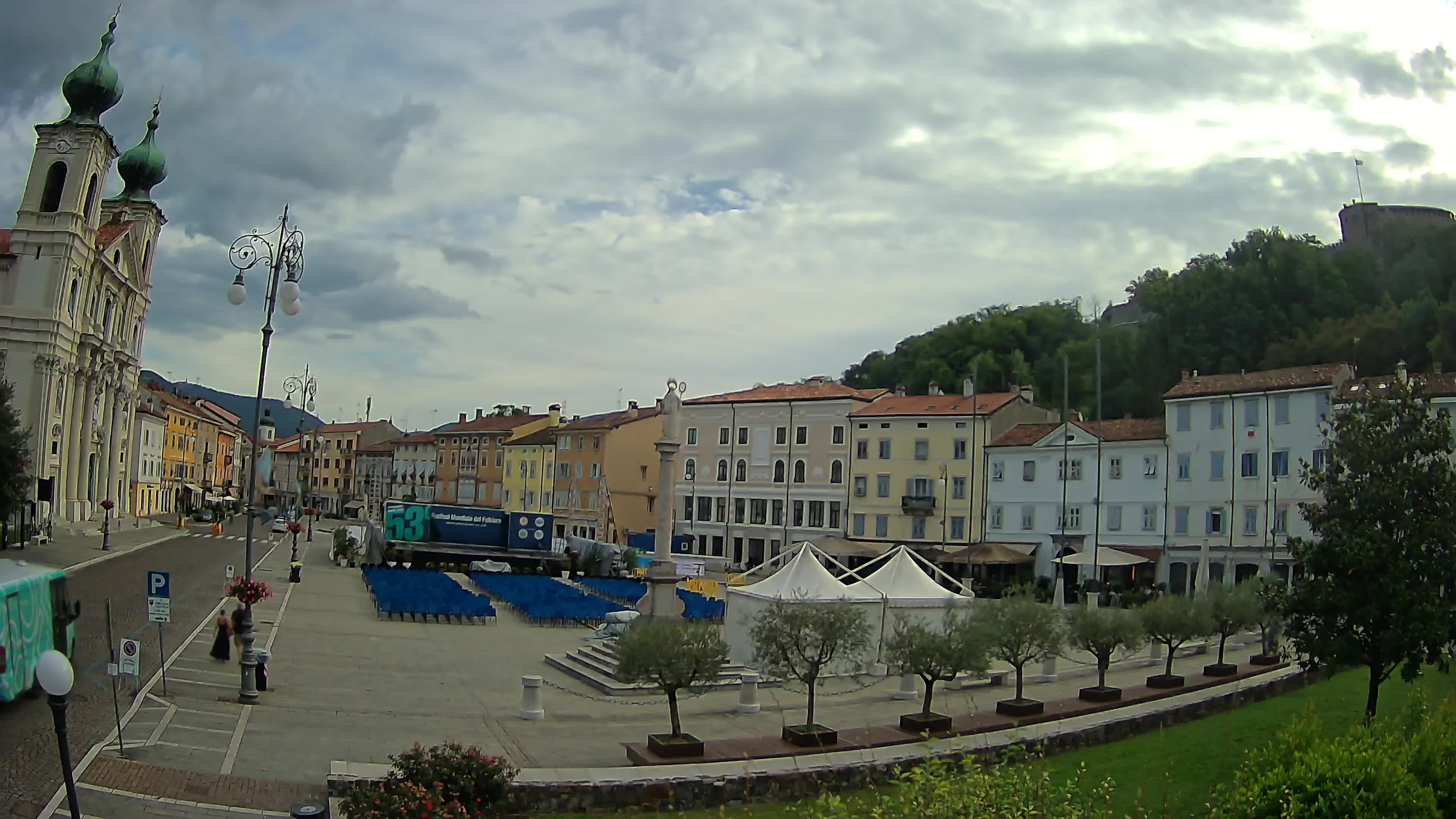 Gorizia – Place Vittoria – église st. Ignazio