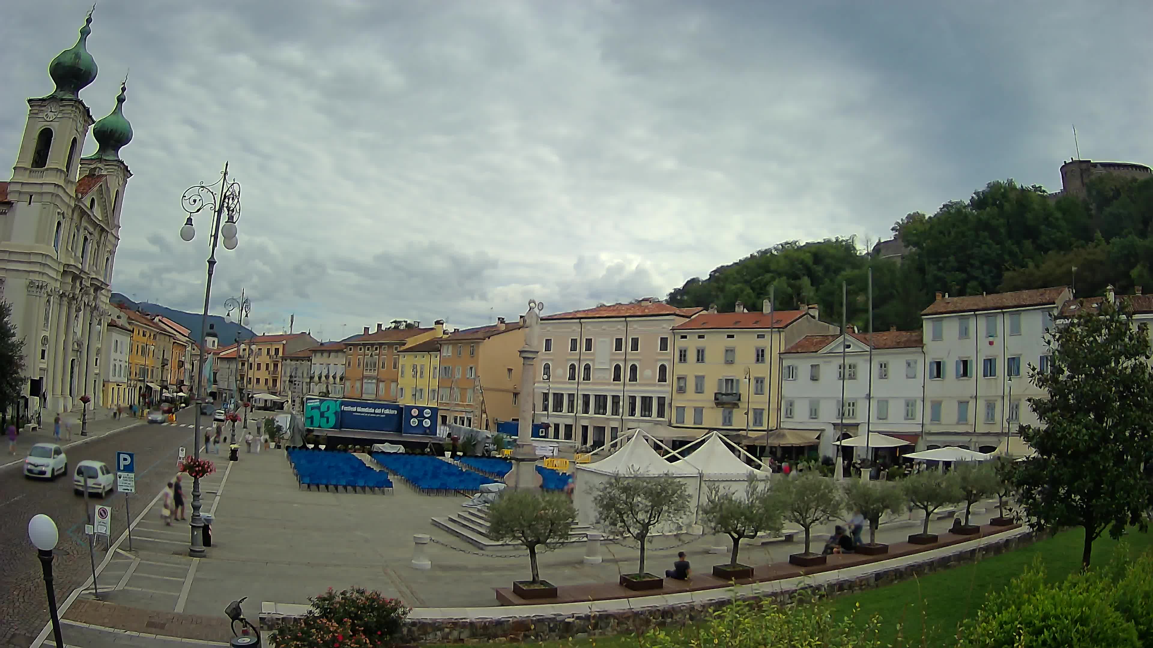 Gorizia – Place Vittoria – église st. Ignazio