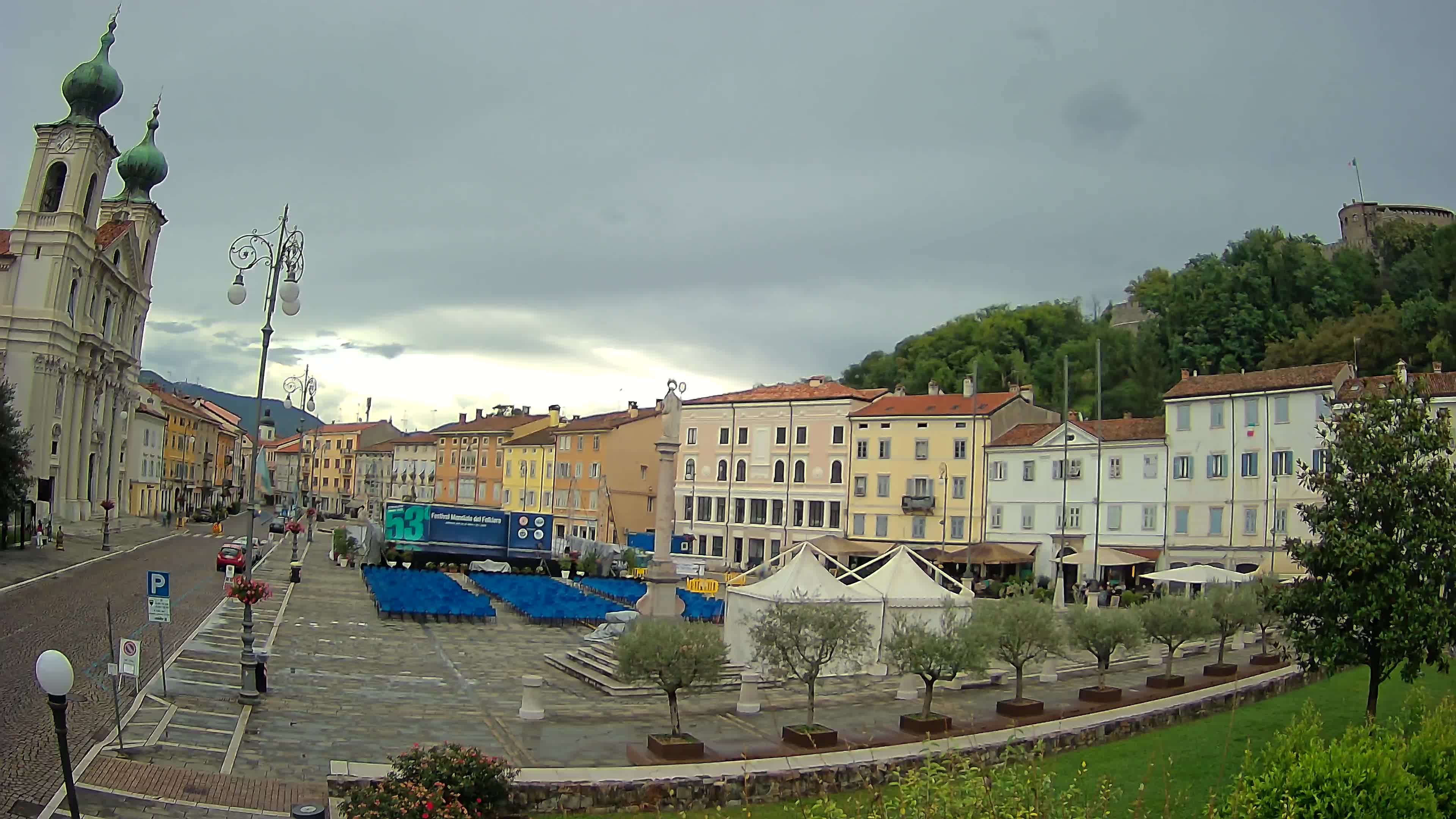 Webcam Gorizia Vittoria square – Church of st. Ignazio