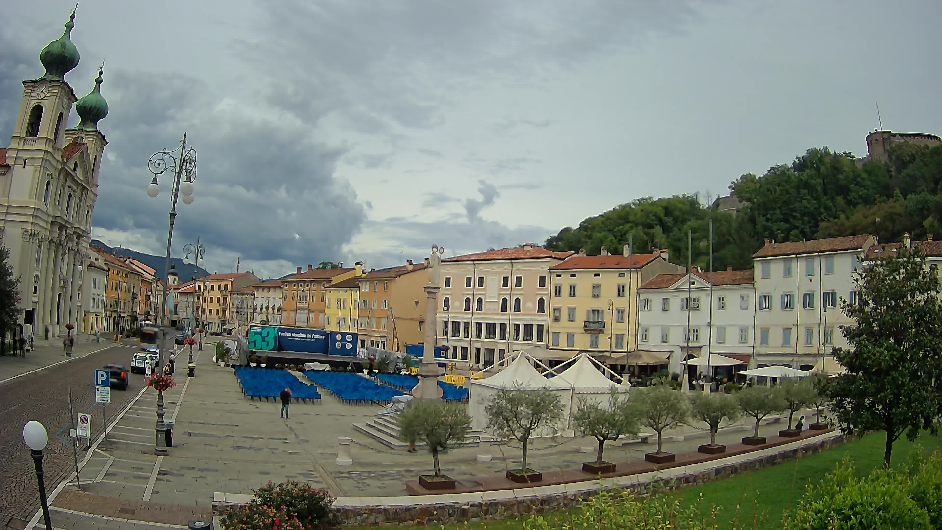 Webcam Gorizia Vittoria square – Church of st. Ignazio